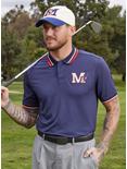 Disney Mickey Mouse Initial Collegiate Golf Polo — BoxLunch Exclusive, NAVY, alternate
