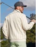Disney Mickey Mouse Golf Striped Quarter-Zip Sweatshirt - BoxLunch Exclusive, GREY, alternate
