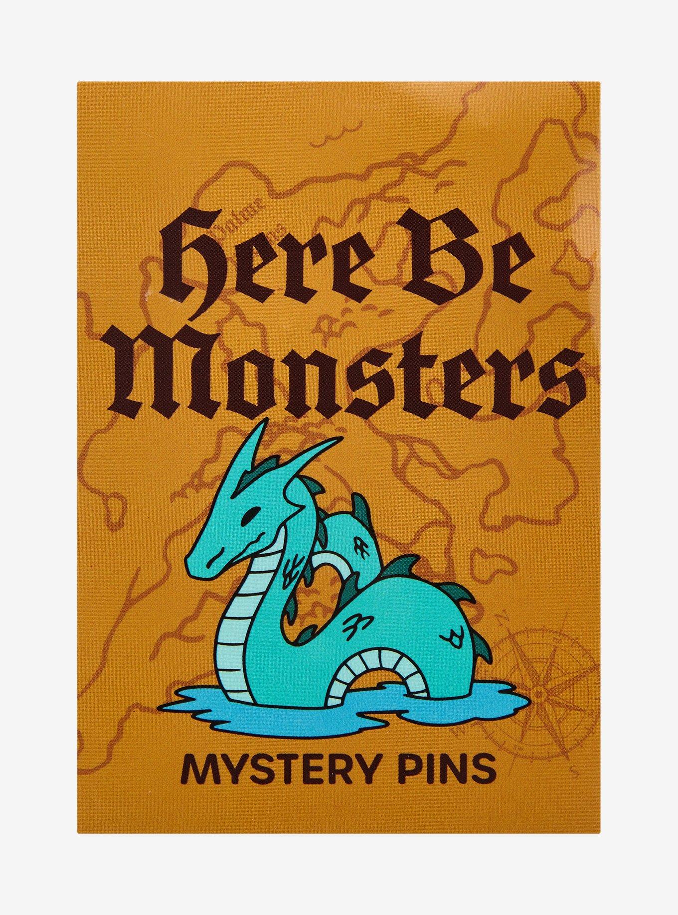 Mythical Creatures Blind Box Enamel Pin, , alternate