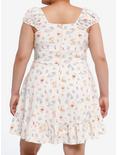 Disney Winnie The Pooh Lace-Up Dress Plus Size, MULTI, alternate