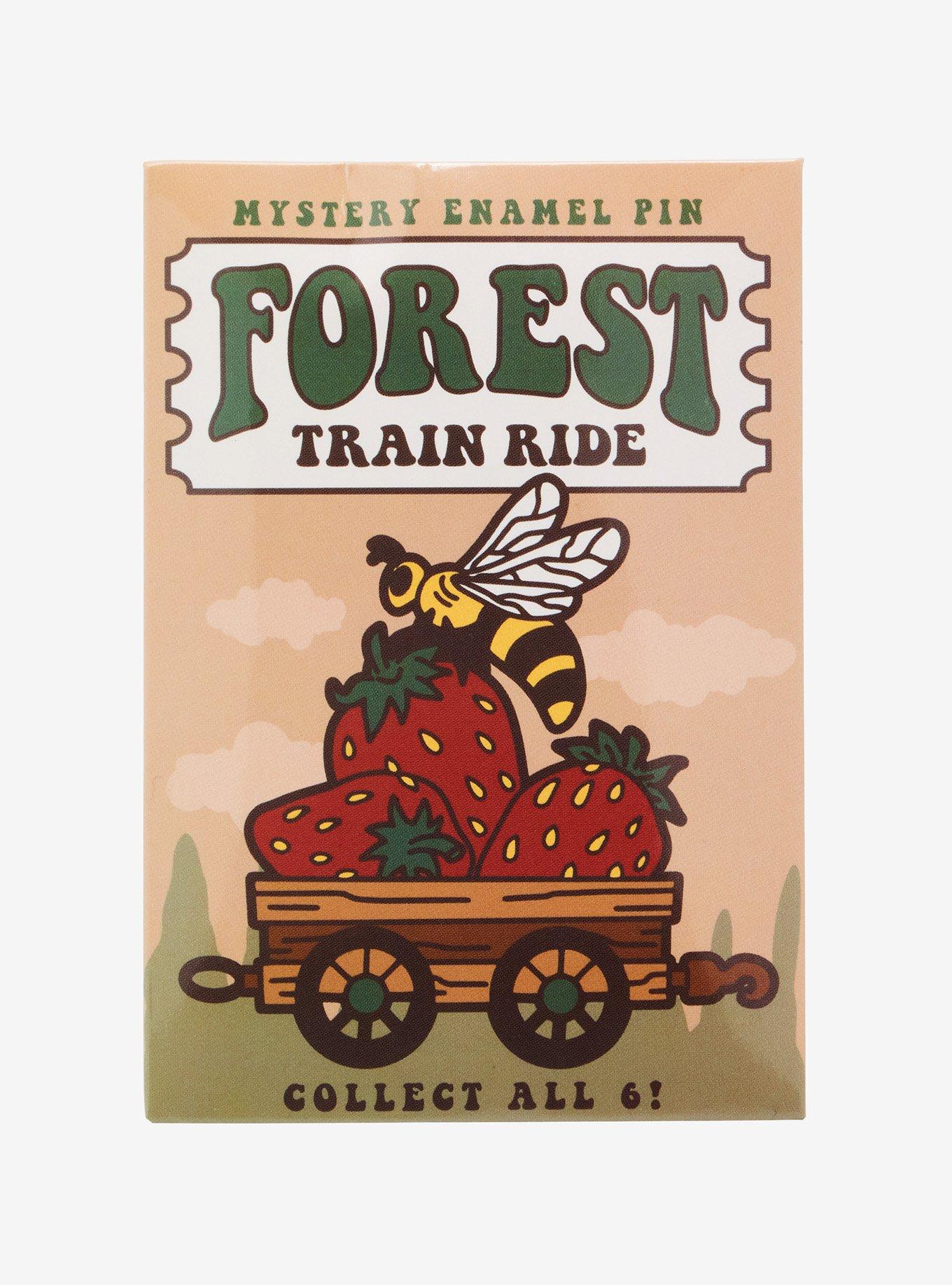 Forest Train Ride Blind Bag Enamel Pin, , alternate