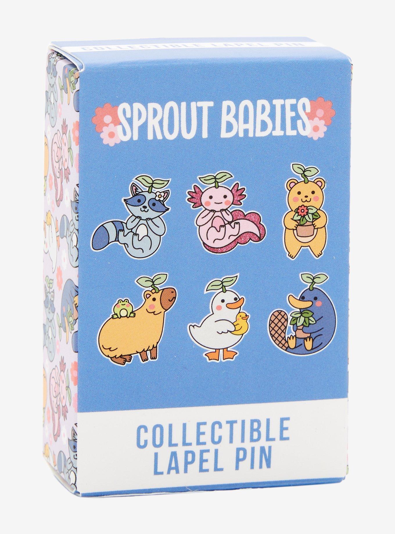 Sprout Animals Blind Box Enamel Pin, , hi-res