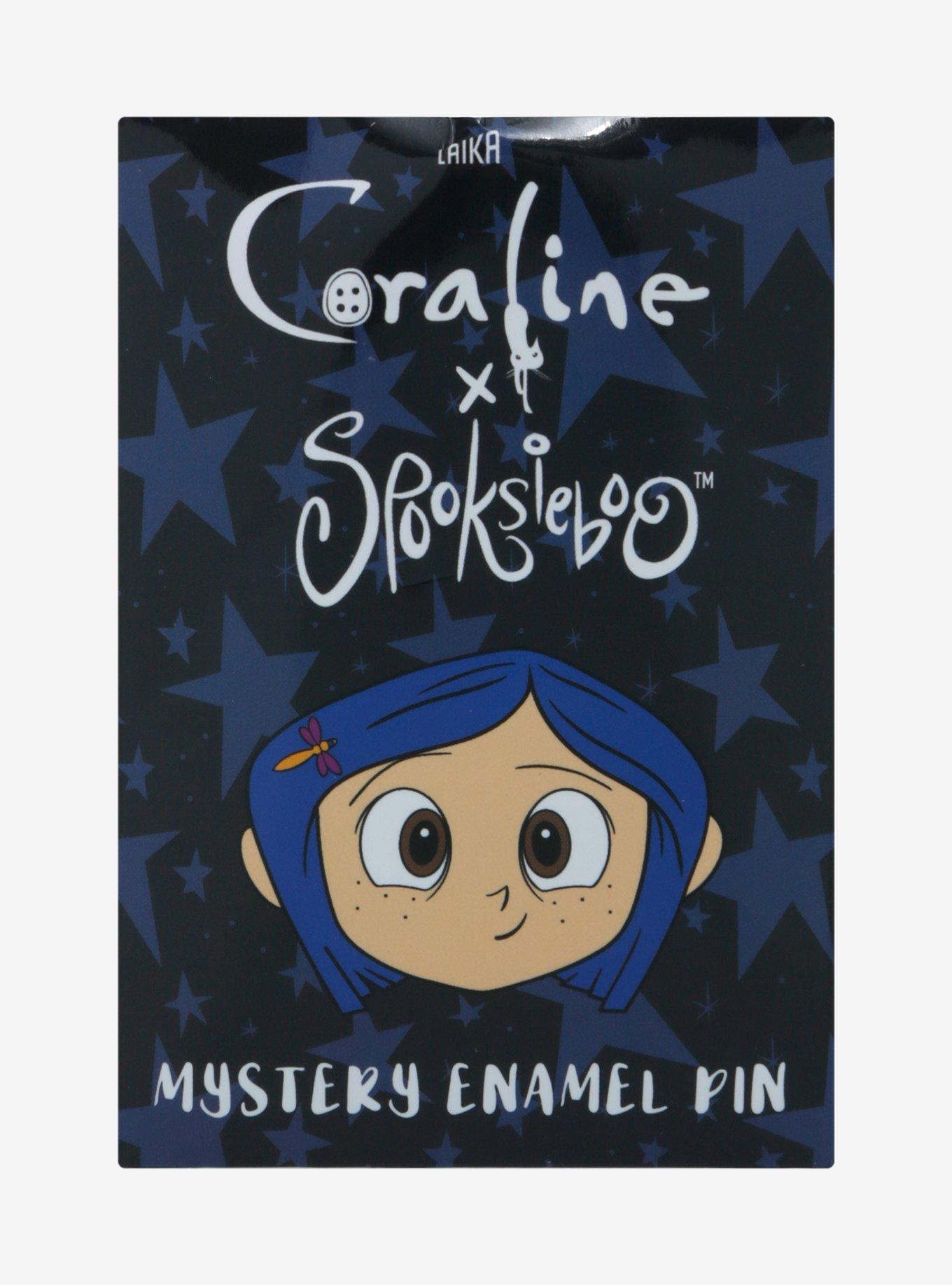 Coraline Facial Expressions Blind Box Enamel Pin, , alternate