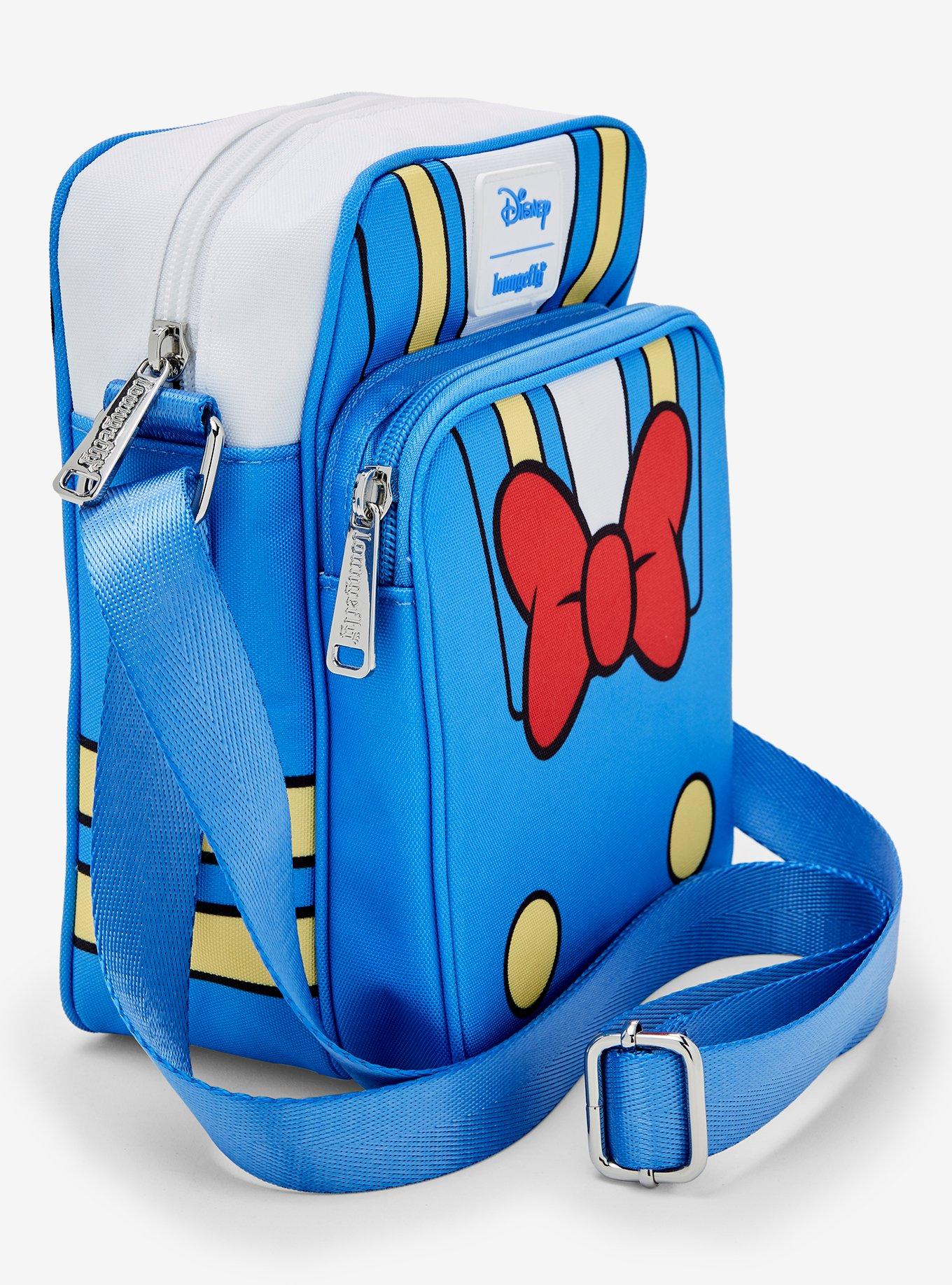 Loungefly Disney Donald Duck 90th Anniversary Replica Crossbody Bag, , alternate