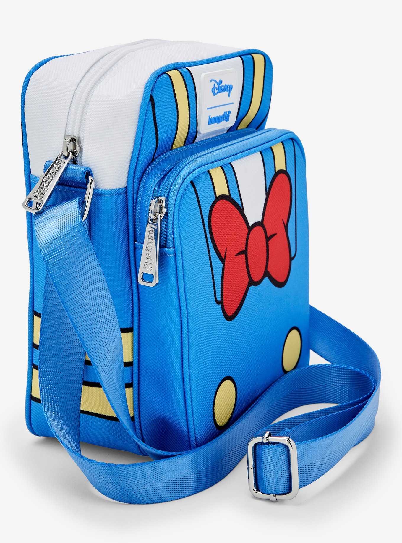 Loungefly Disney Donald Duck 90th Anniversary Replica Crossbody Bag, , hi-res