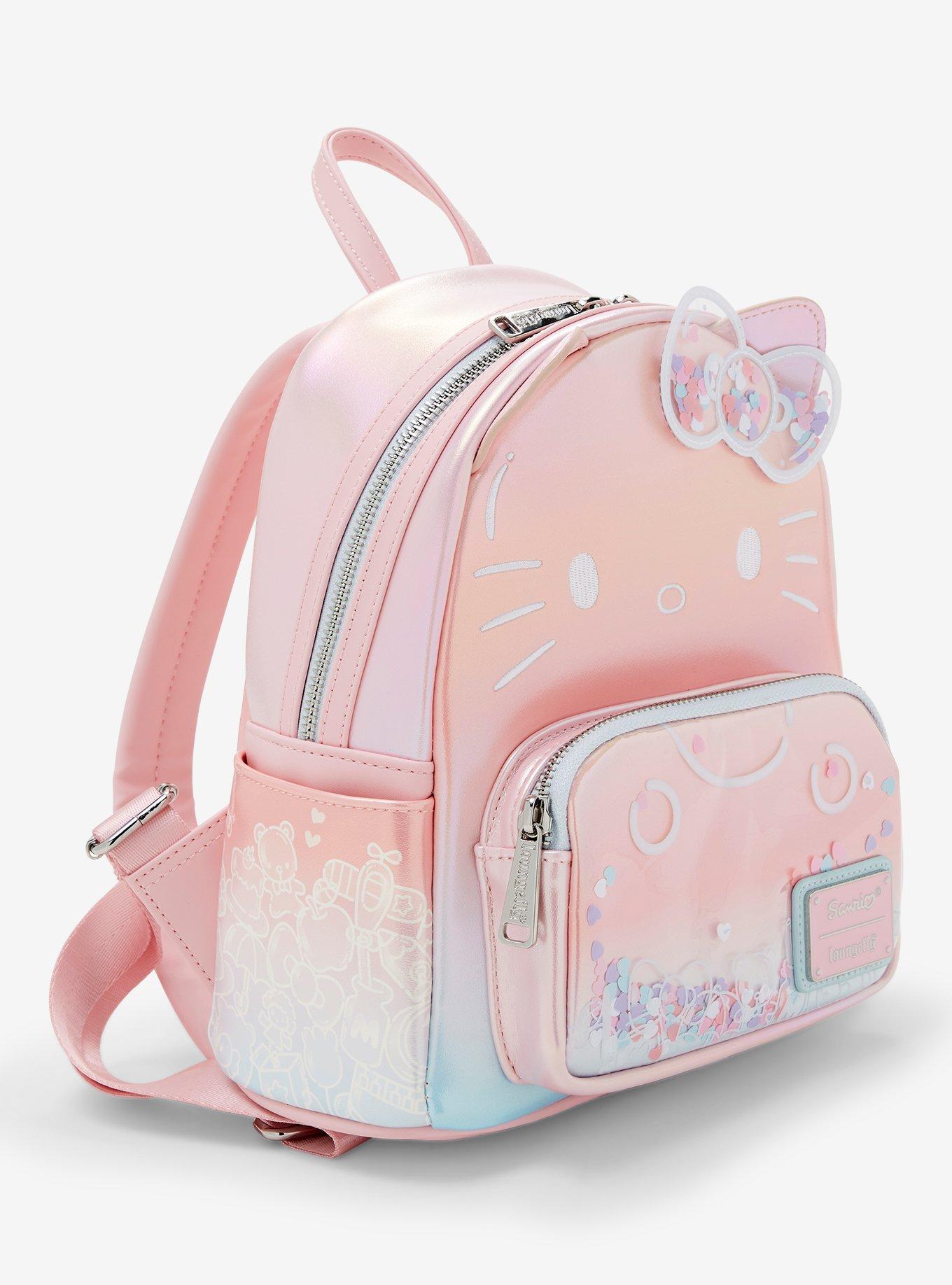 Loungefly Sanrio Hello Kitty Confetti Figural Mini Backpack, , alternate