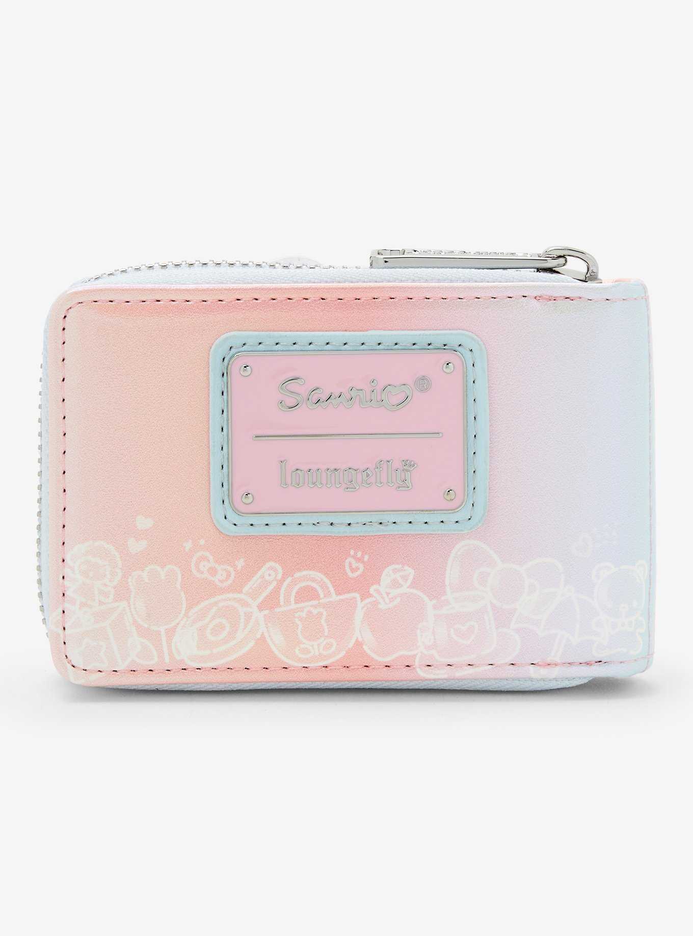 Loungefly Sanrio Hello Kitty Confetti Accordion Zip Wallet, , hi-res