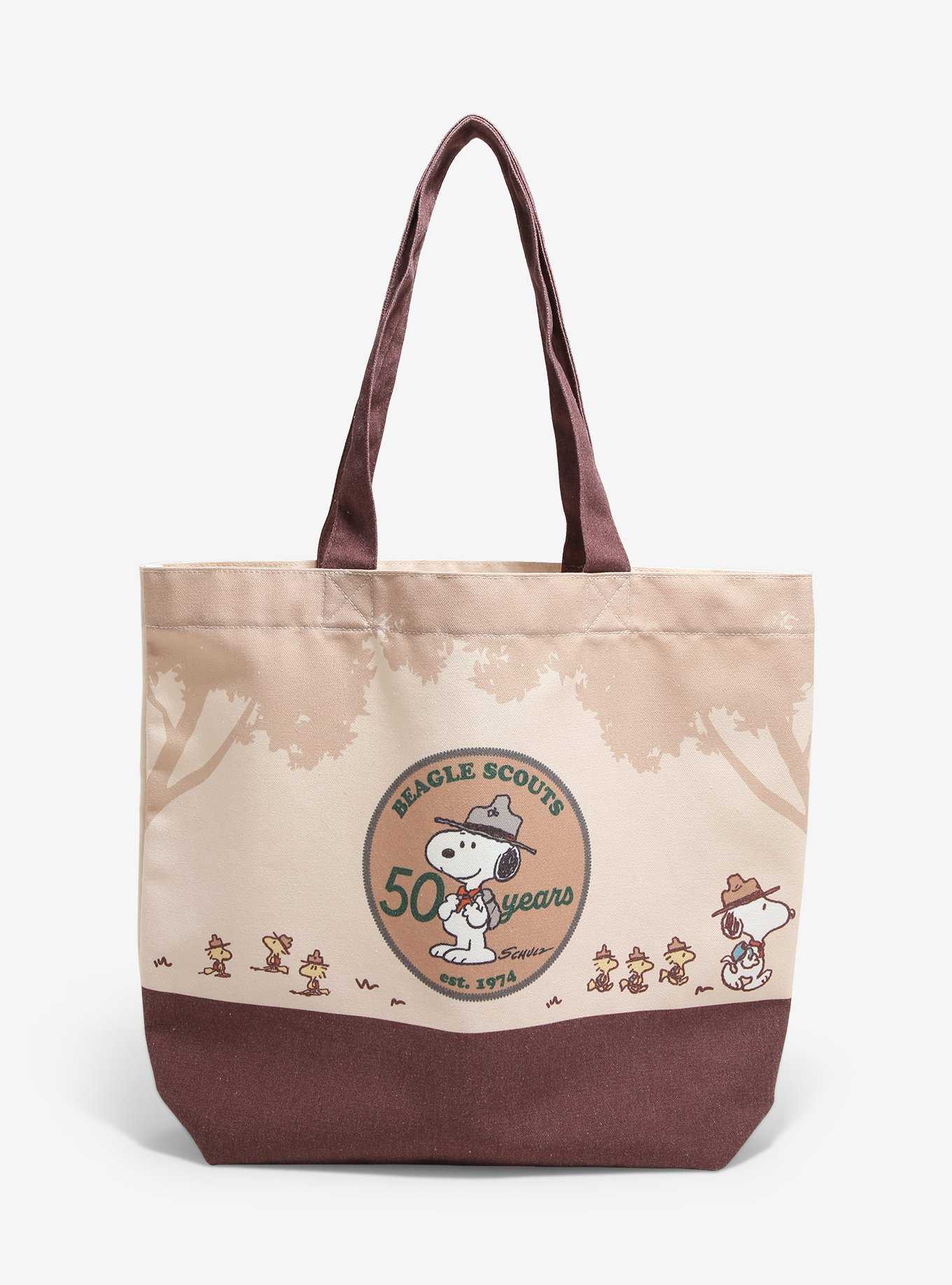 Loungefly Peanuts Snoopy Beagle Scouts Tote Bag, , hi-res