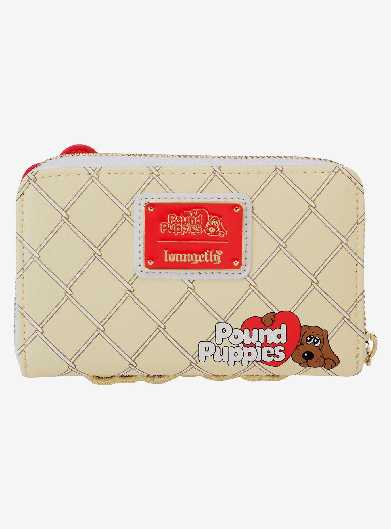 Loungefly Pound Puppies Fluffy Pup Small Zip Wallet