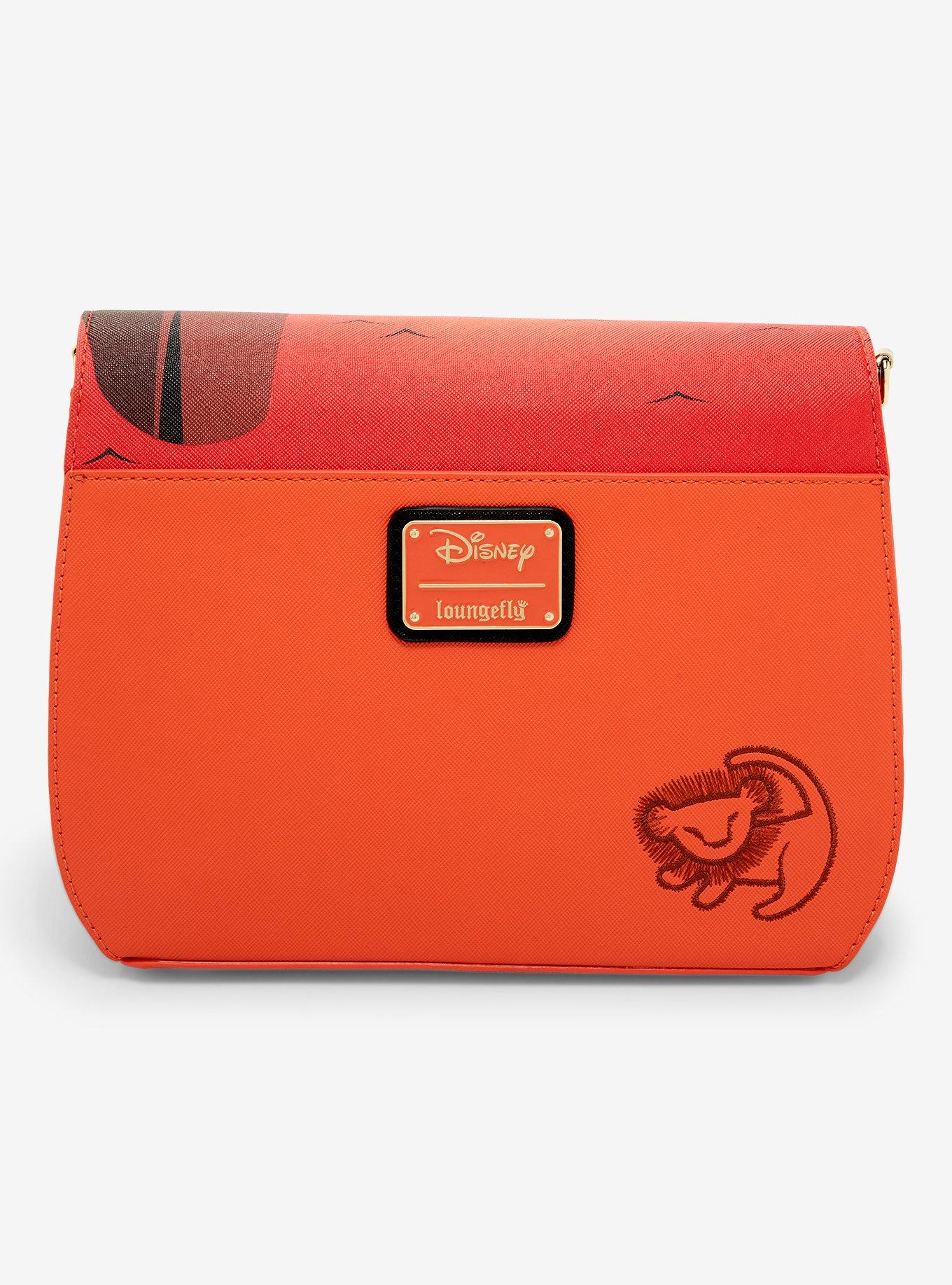 Loungefly The Lion King 30th Anniversary Pride Rock Split Closure Crossbody Bag