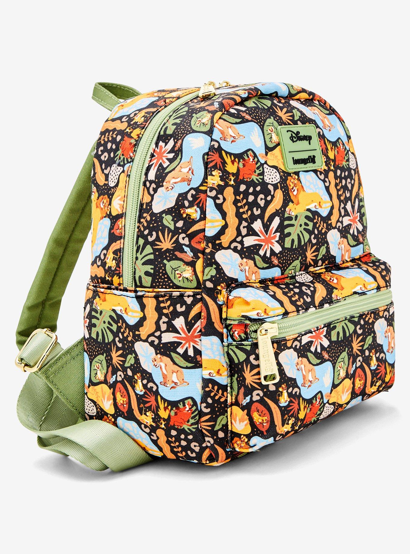 Loungefly Disney The Lion King 30th Anniversary Allover Print Mini Backpack, , alternate