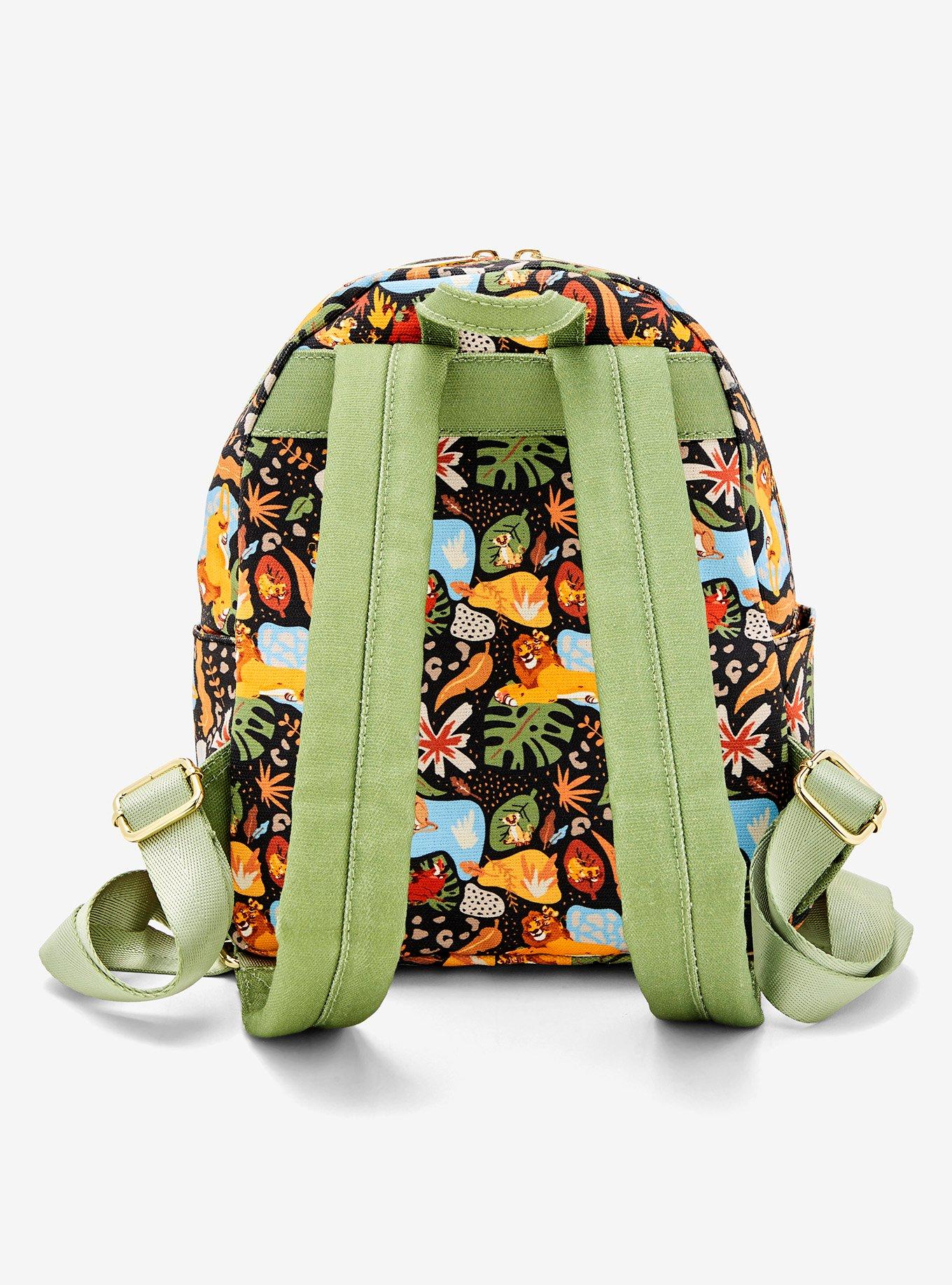 Loungefly Disney The Lion King 30th Anniversary Allover Print Mini Backpack, , alternate