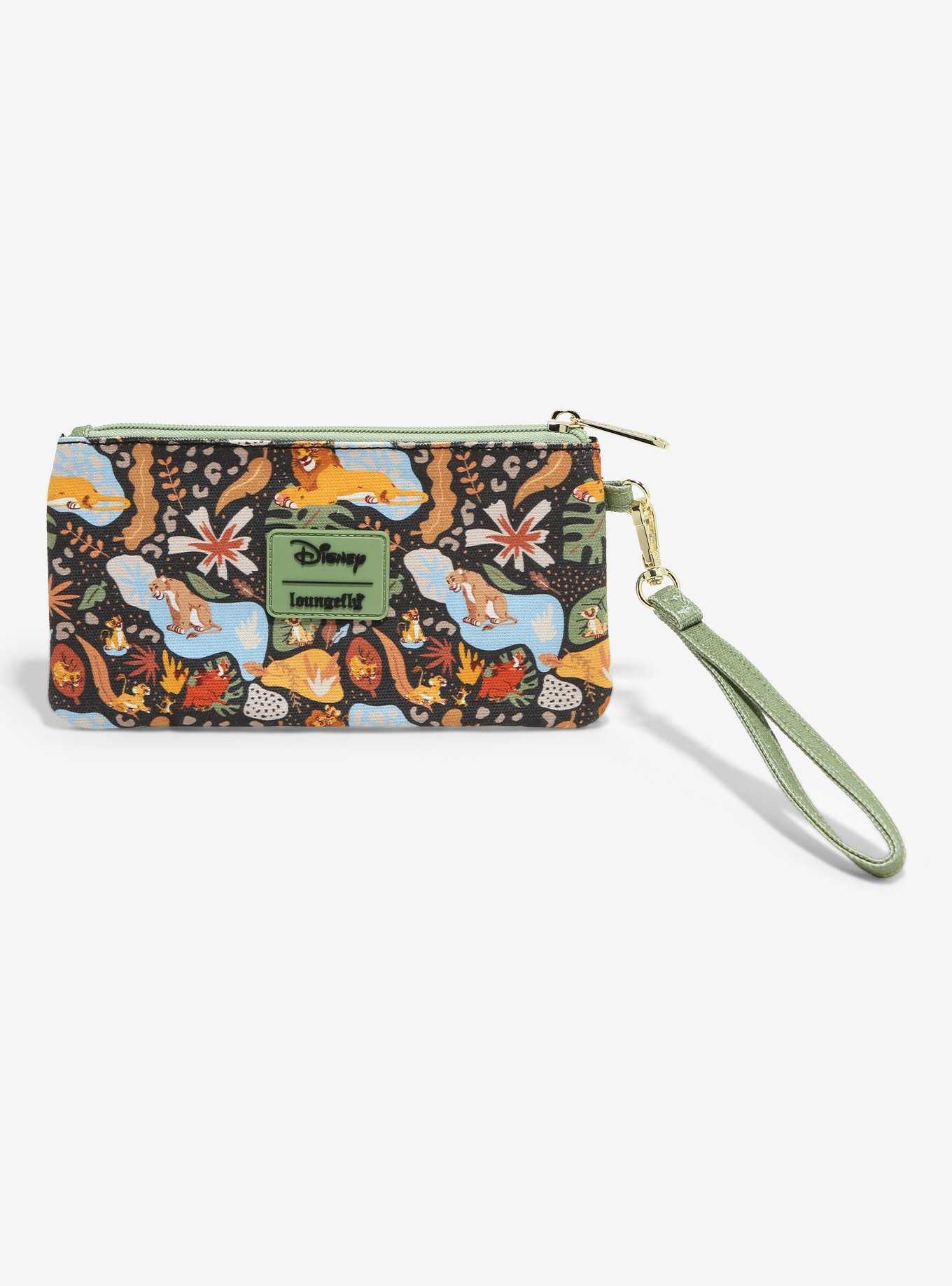 Loungefly Disney The Lion King 30th Anniversary Allover Print Wristlet, , hi-res