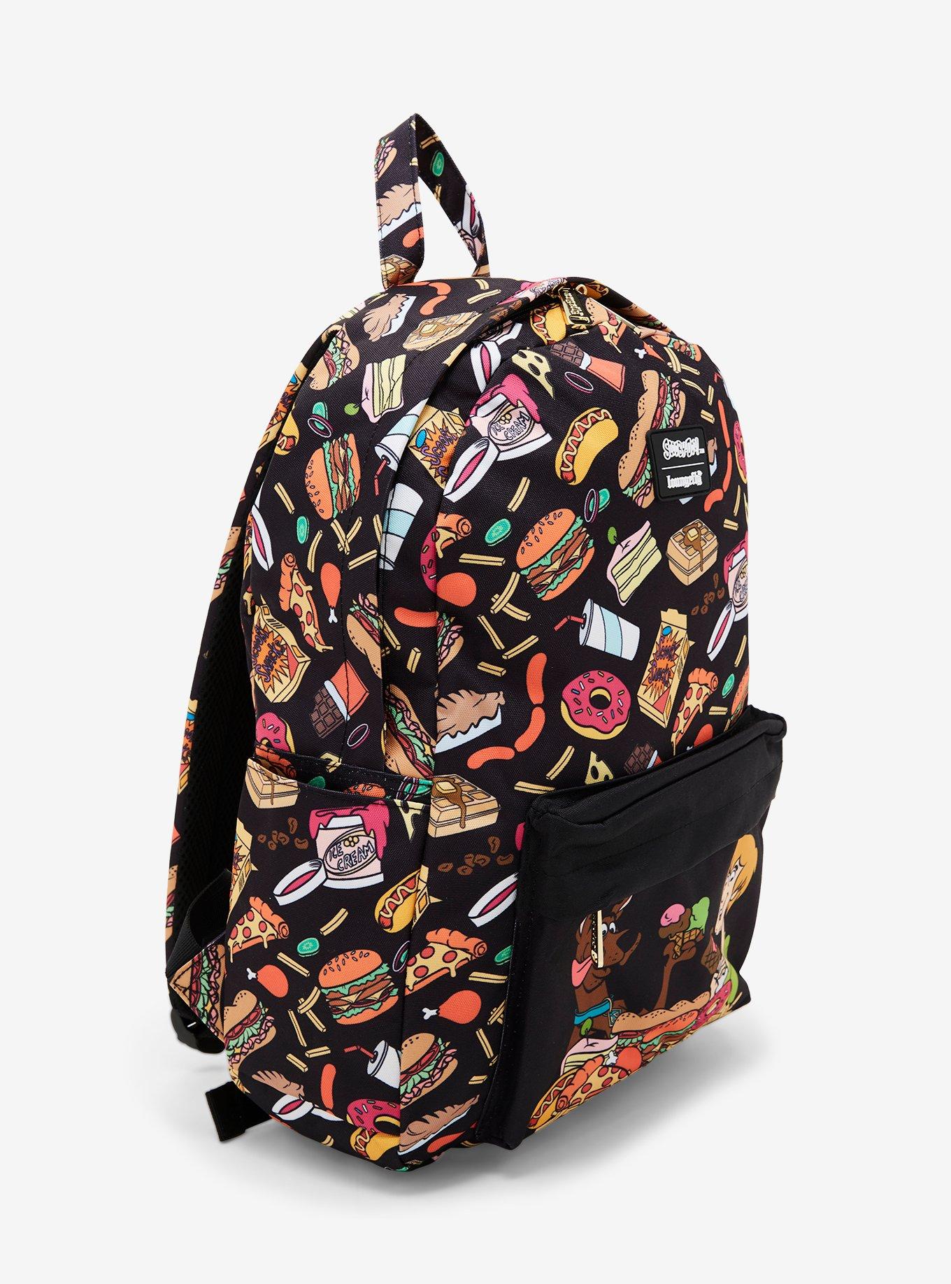 Loungefly Scooby-Doo! Shaggy & Scooby Snacks Allover Print Backpack, , alternate