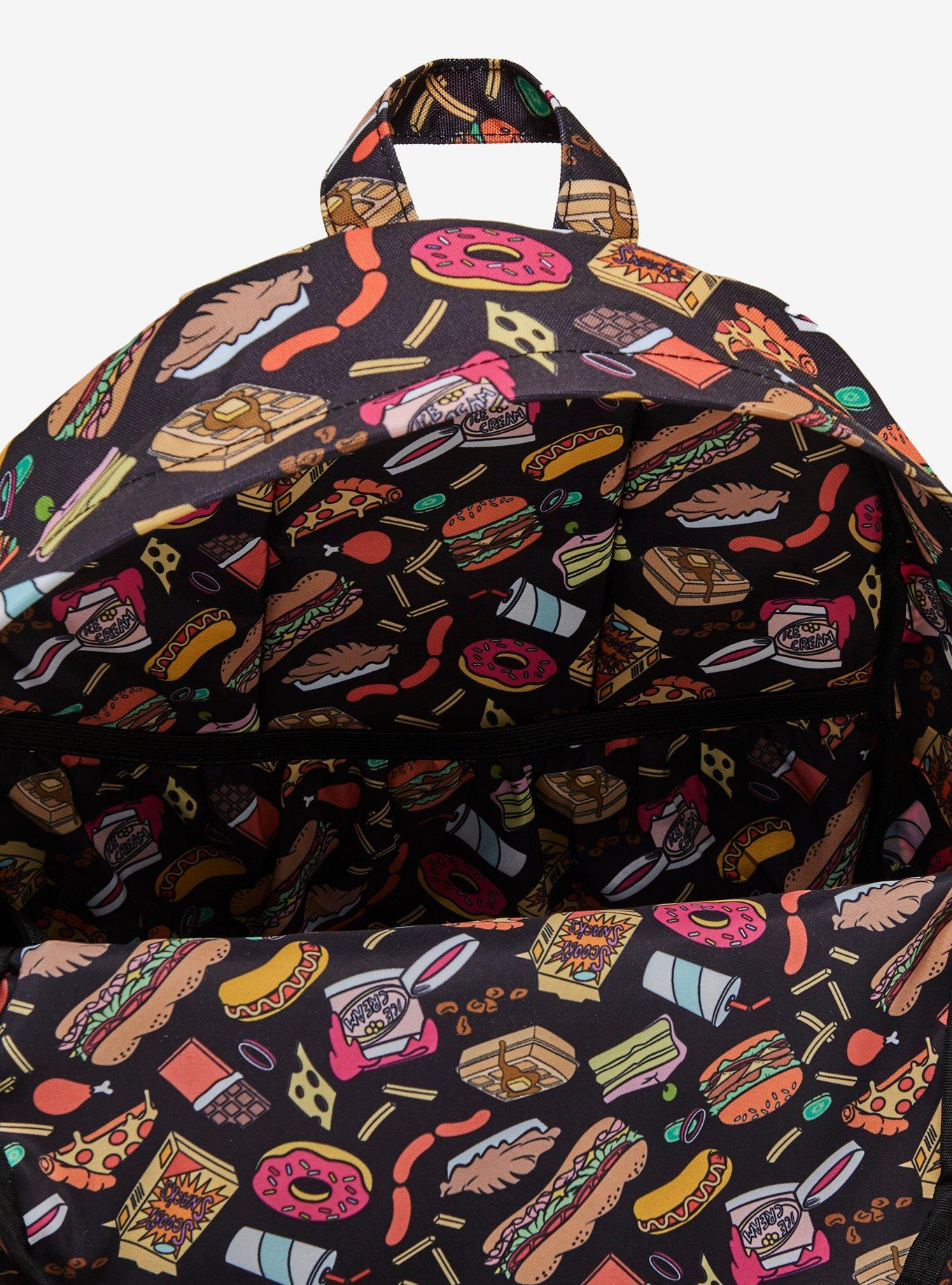 Loungefly Scooby-Doo! Shaggy & Scooby Snacks Allover Print Backpack, , alternate
