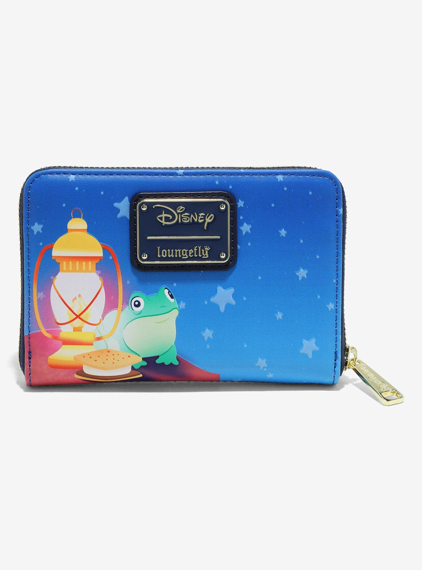 Loungefly Disney Lilo & Stitch Scrump and Pudge Camping Zip Wallet