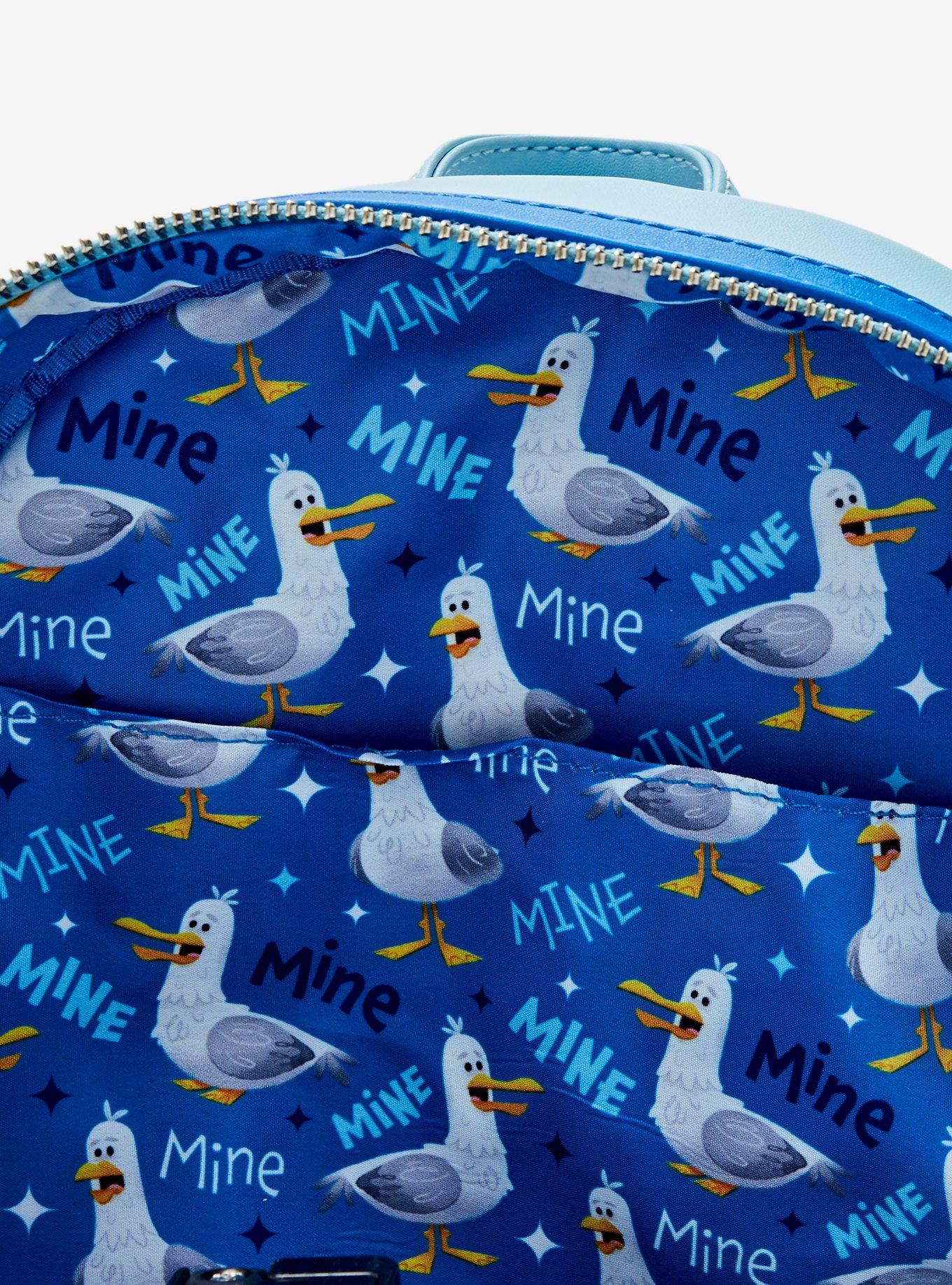 Loungefly Disney Pixar Finding Nemo Seagulls Sound Mini Backpack, , alternate