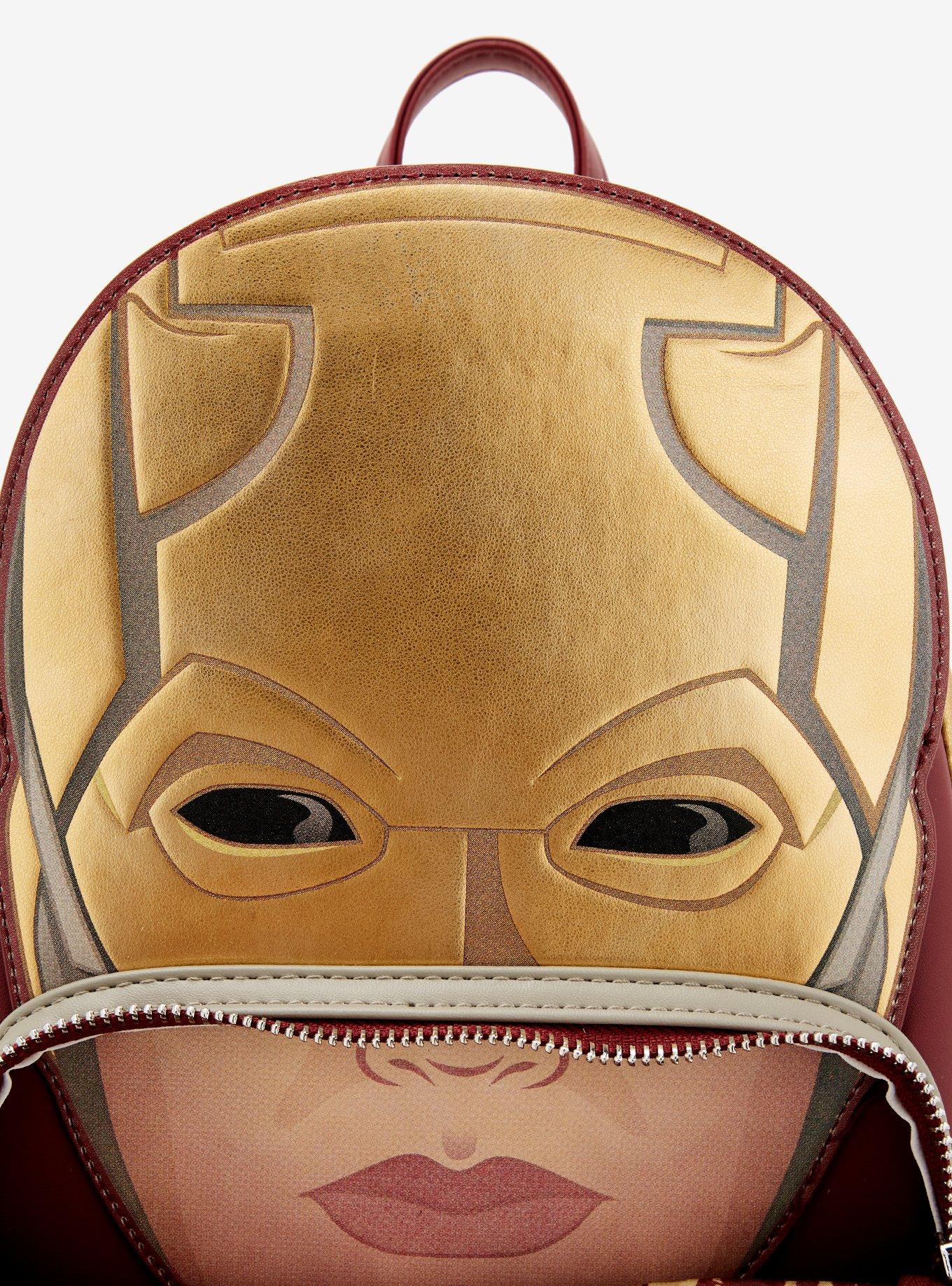 Loungefly Marvel Daredevil Mask Mini Backpack, , alternate