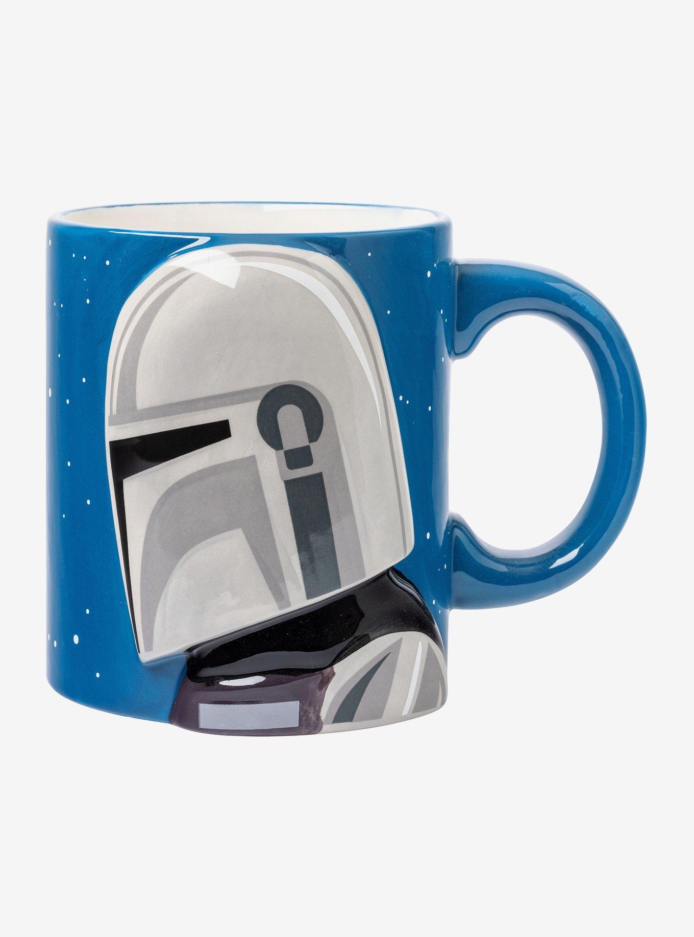 Star Wars The Mandalorian Grogu & Mando Mug Set, , alternate