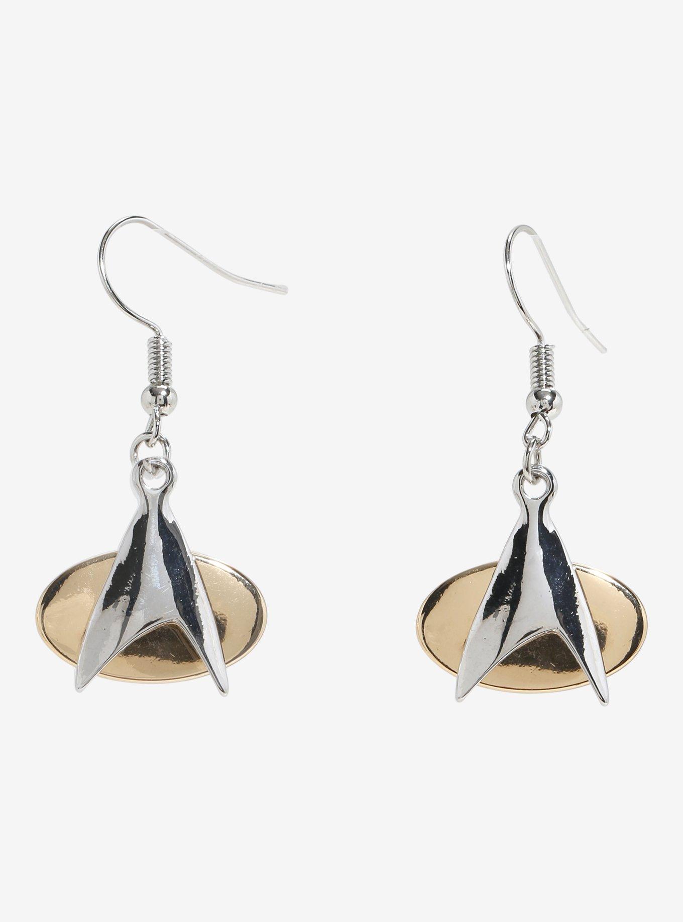 Star Trek Command Logo Earrings, , alternate
