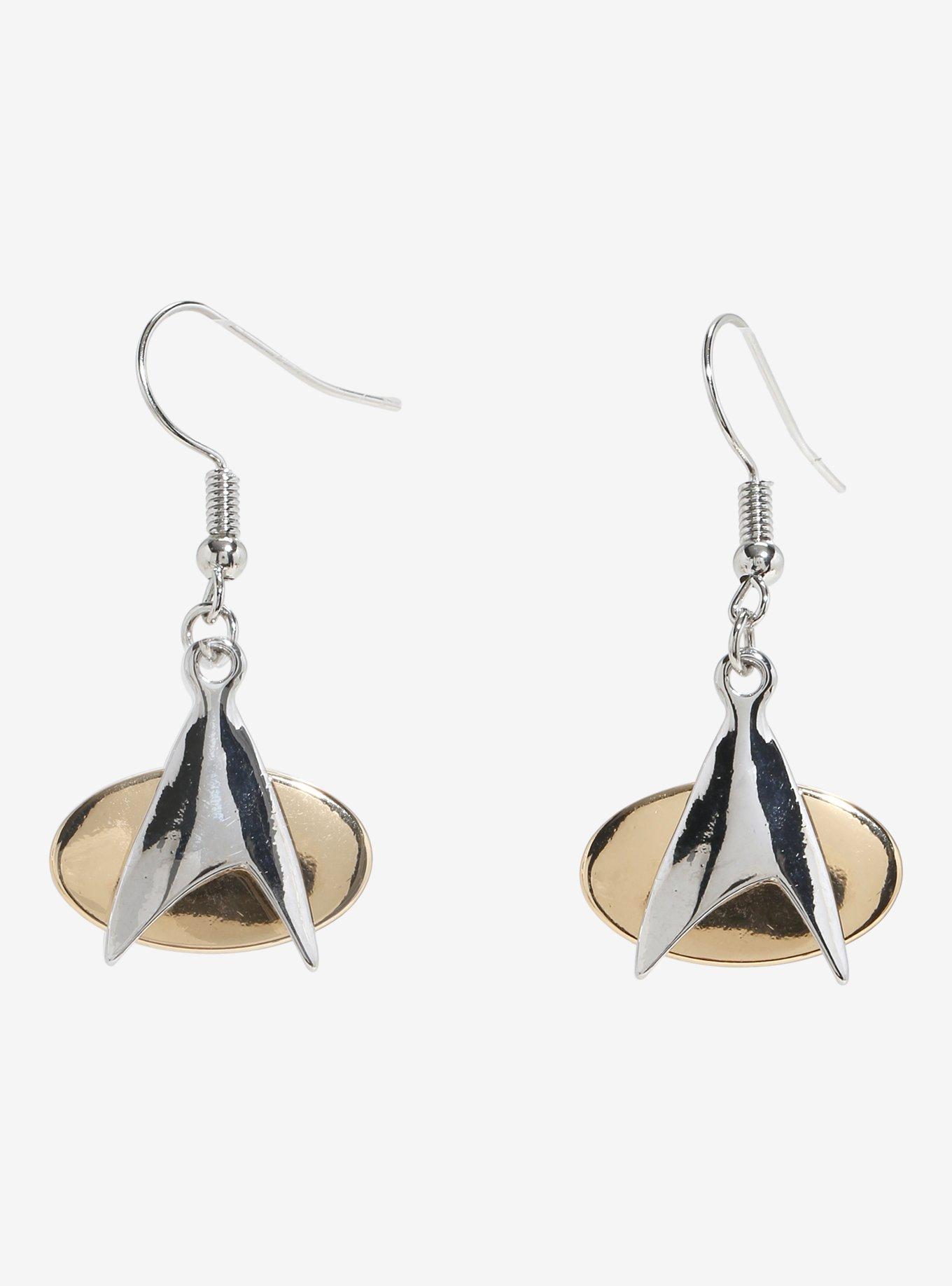 Star Trek Command Logo Earrings, , hi-res