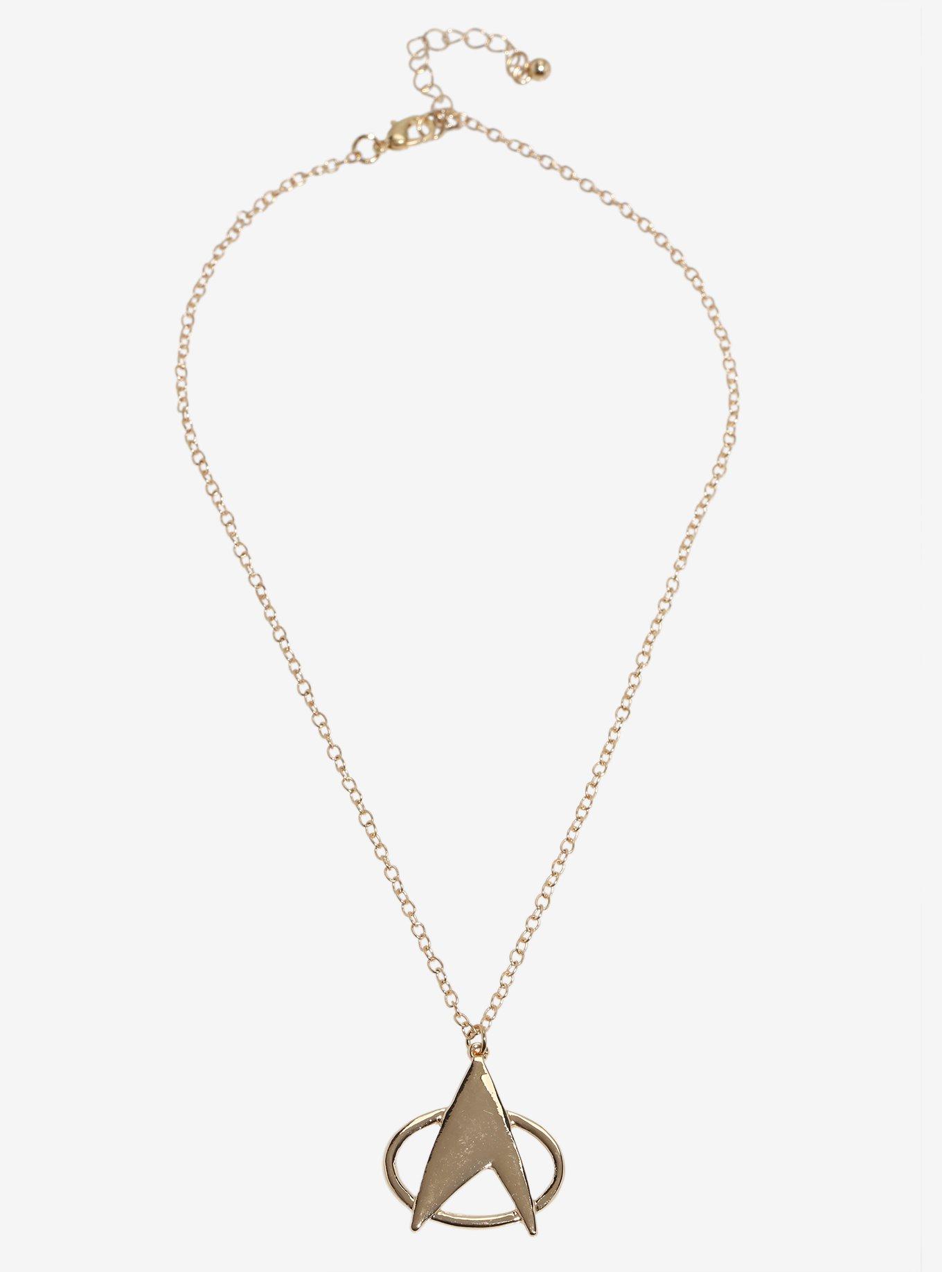 Star Trek Starfleet Command Logo Necklace, , alternate