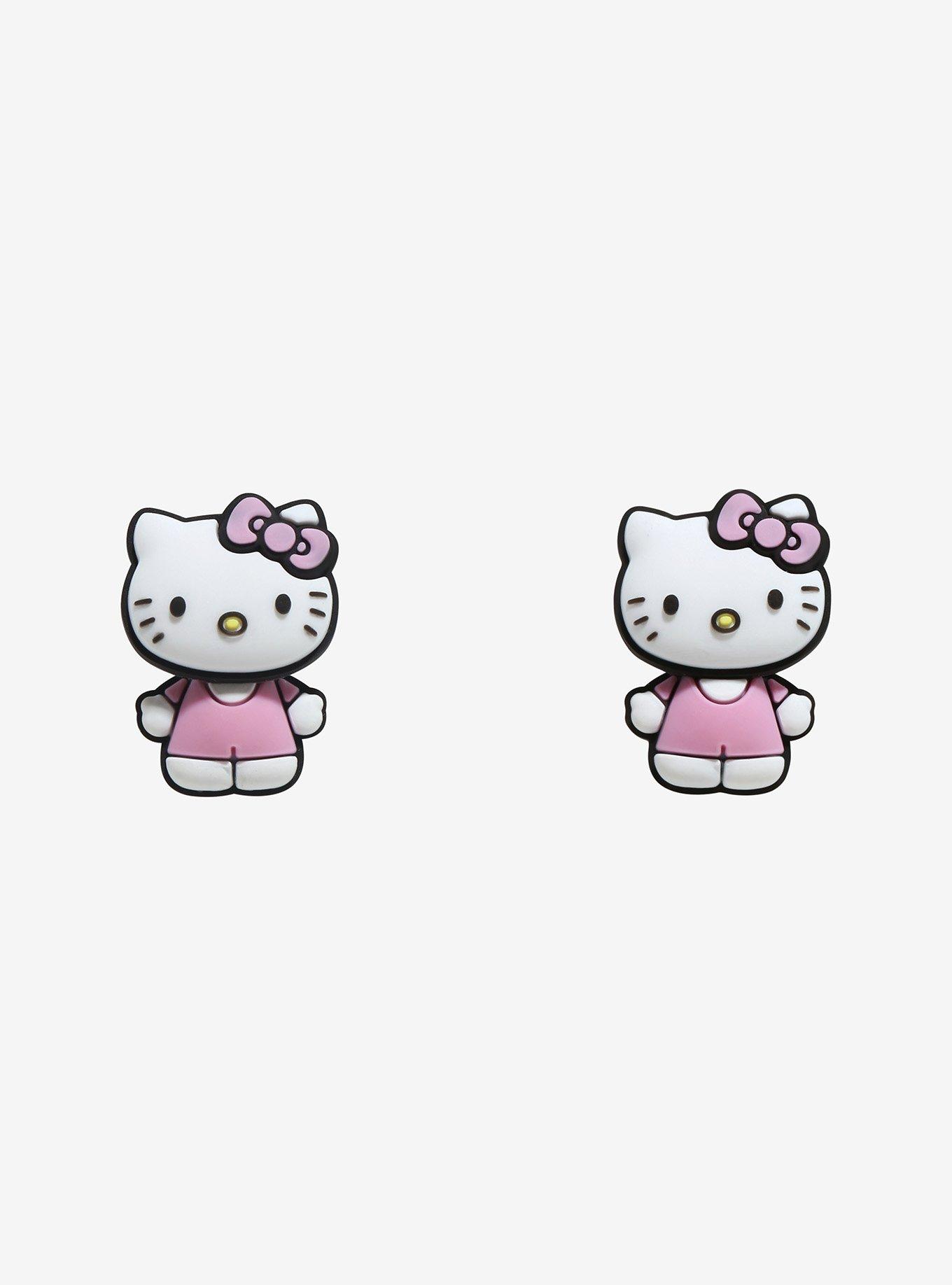 Hello Kitty Pink Front/Back Earrings