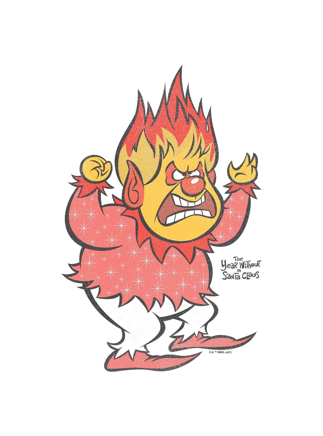 The Year Without a Santa Claus Vintage Heat Miser Sweatshirt, , hi-res