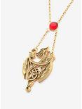 House of the Dragon 3 Dragon Pendant With Gem Necklace, , alternate
