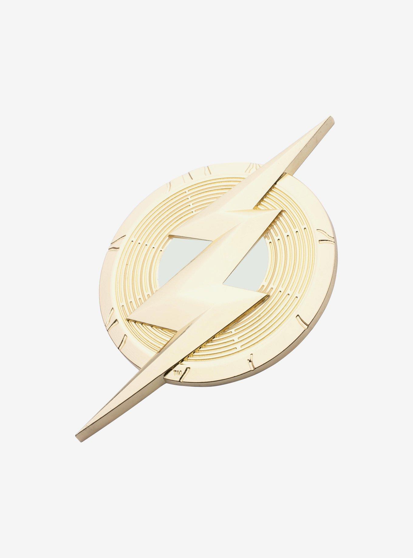 DC Comics The Flash Logo Large Magnetic Pin, , alternate