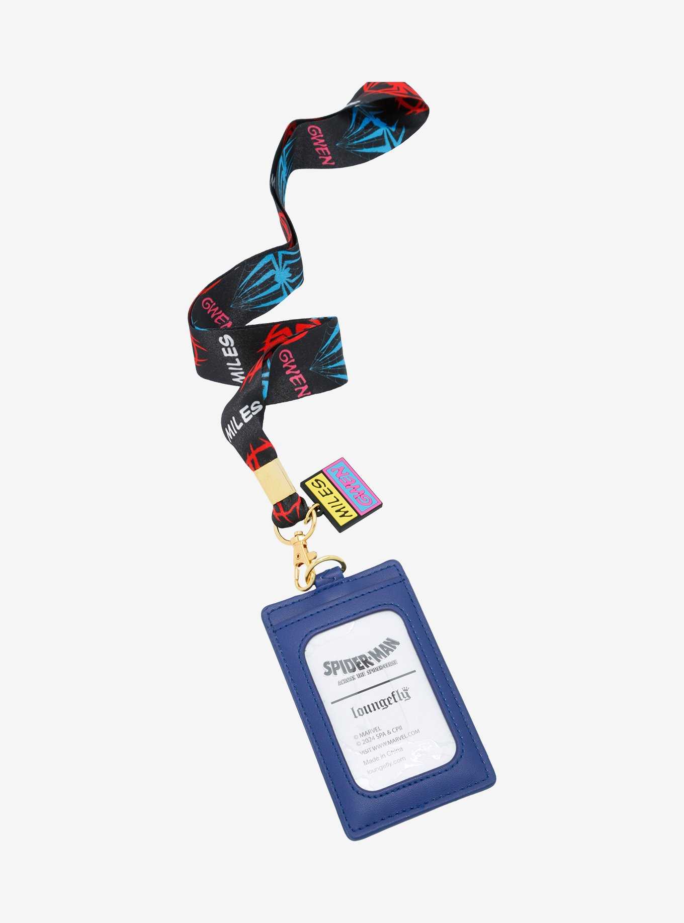Loungefly Marvel Spider-Man: Across The Spider-Verse Lanyard With Cardholder, , hi-res