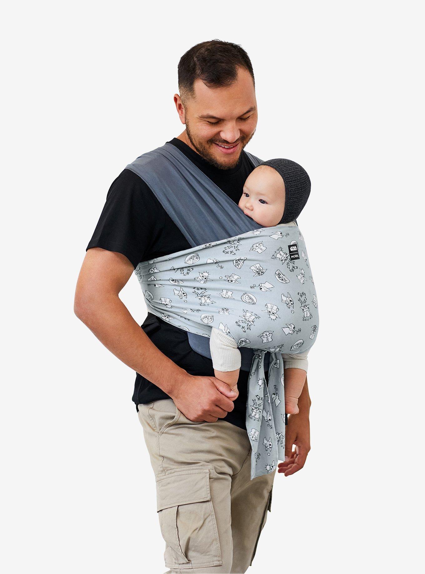 Star Wars The Mandalorian in Grogu's Galaxy Moby Wrap Easy-Wrap Carrier