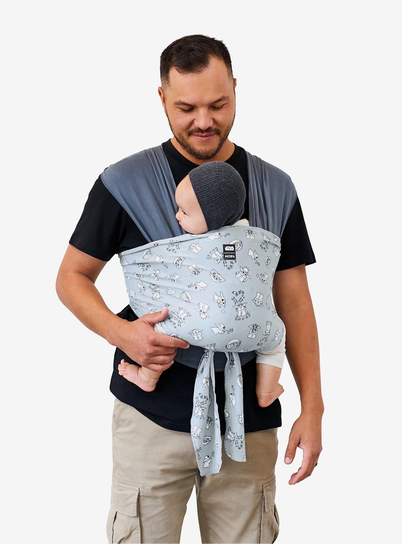 Star Wars The Mandalorian in Grogu's Galaxy Moby Wrap Easy-Wrap Carrier