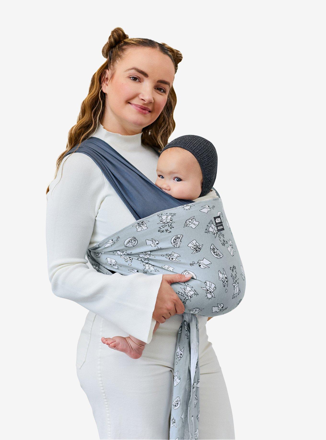 Star Wars The Mandalorian in Grogu's Galaxy Moby Wrap Easy-Wrap Carrier, , alternate