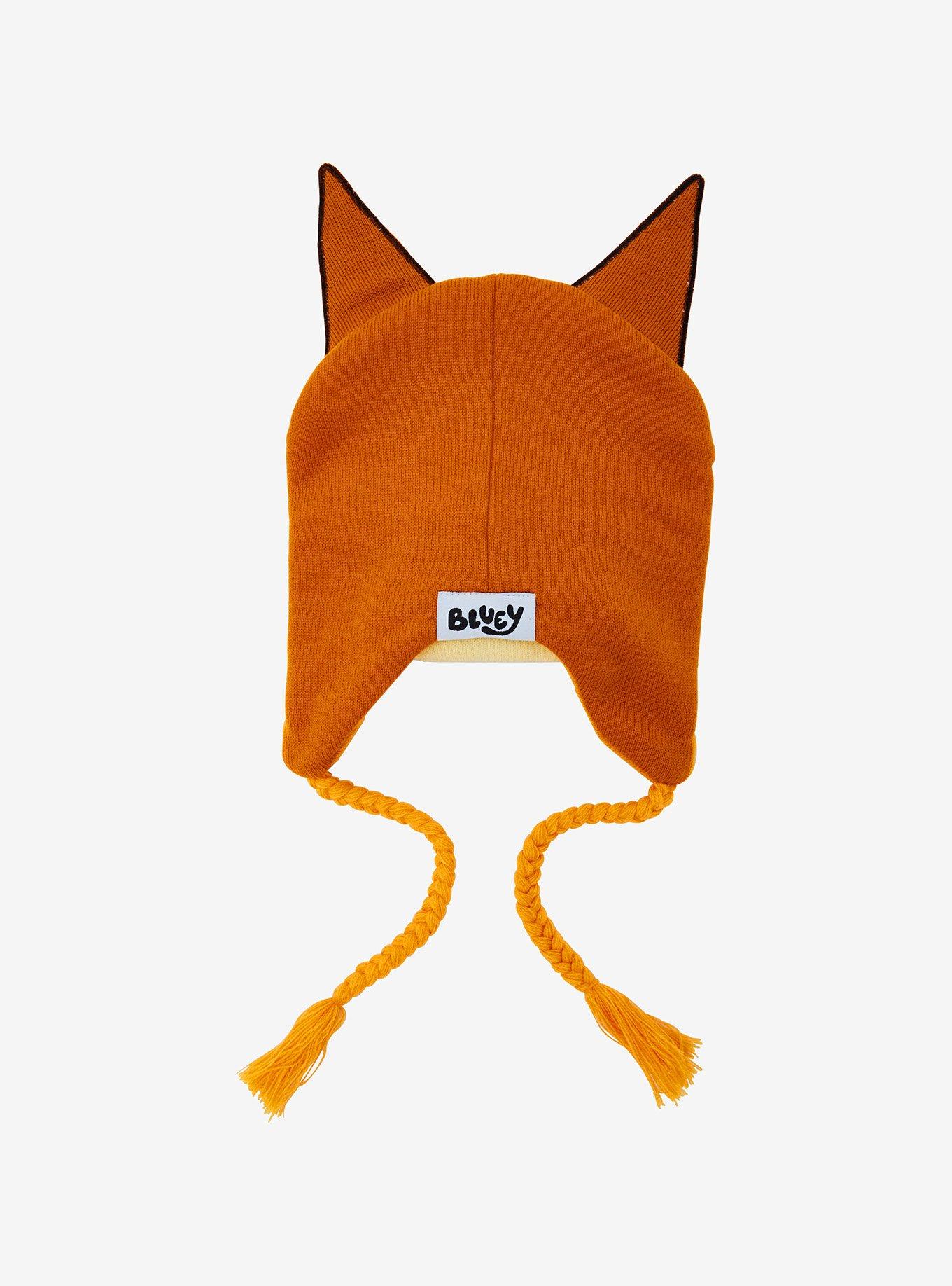 Bluey Bingo Figural Tassel Beanie, , alternate
