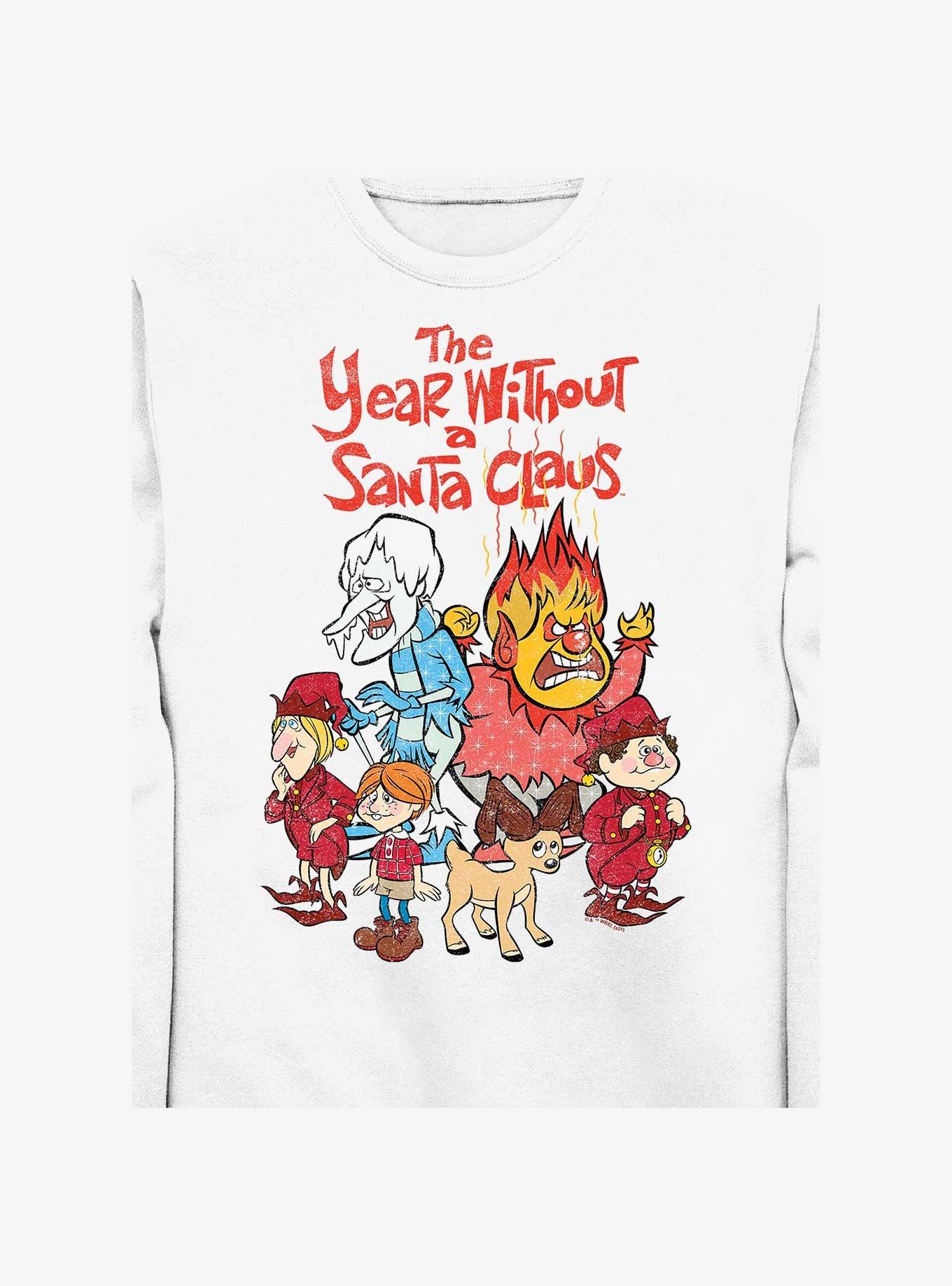 The Year Without a Santa Claus Logo Group Girls Oversized Sweatshirt, , hi-res