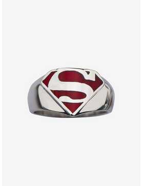 DC Comics Superman "Man of Steel" Signet Ring, , hi-res