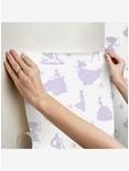 Disney100 Princesses Purple Peel and Stick Wallpaper, , alternate
