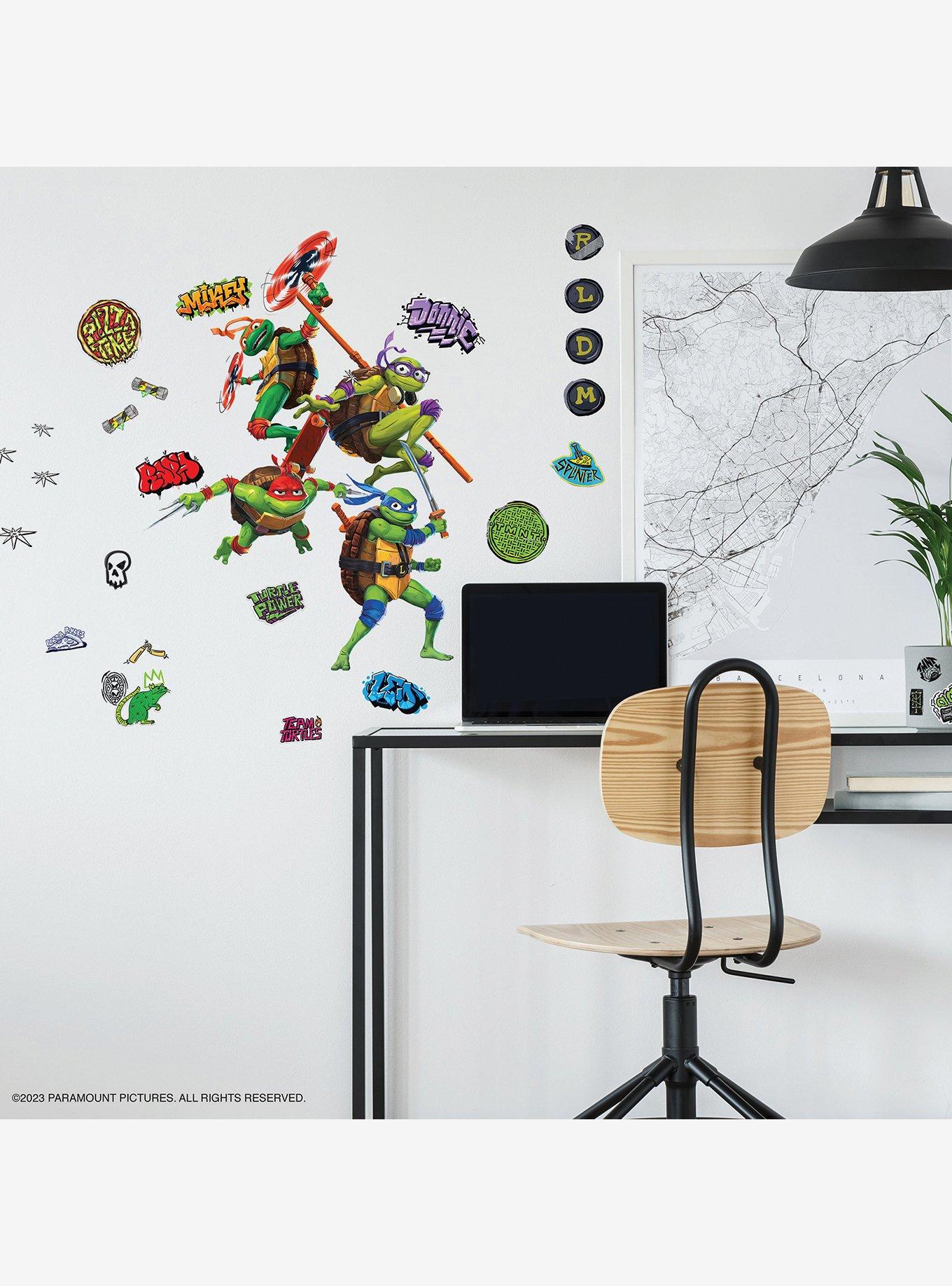 Teenage Mutant Ninja Turtles: Mutant Mayhem Characters Peel and Stick Wall Decals, , hi-res