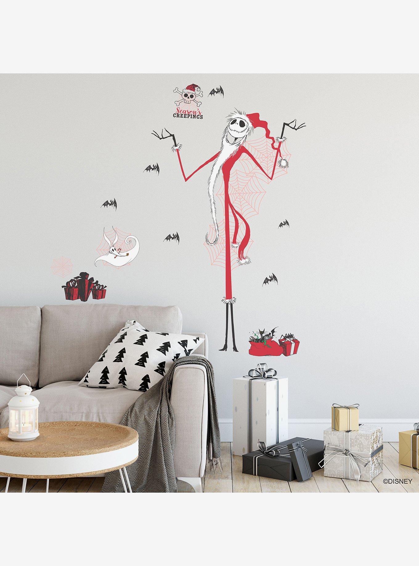 Disney Nightmare Before Christmas Holiday Giant Wall Decals, , alternate