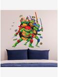 Teenage Mutant Ninja Turtles: Mutant Mayhem Group Giant Peel and Stick Wall Decals, , alternate