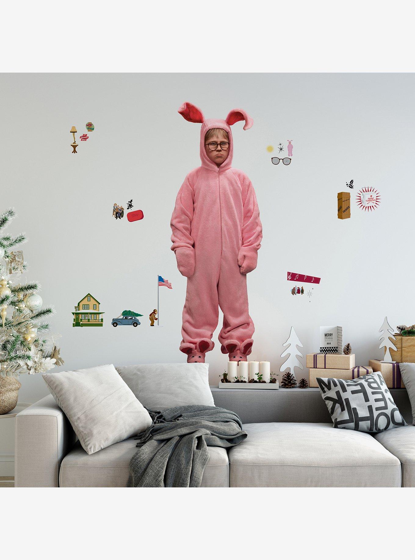 A Christmas Story Ralphie Bunny Suit Giant Wall Decals, , hi-res