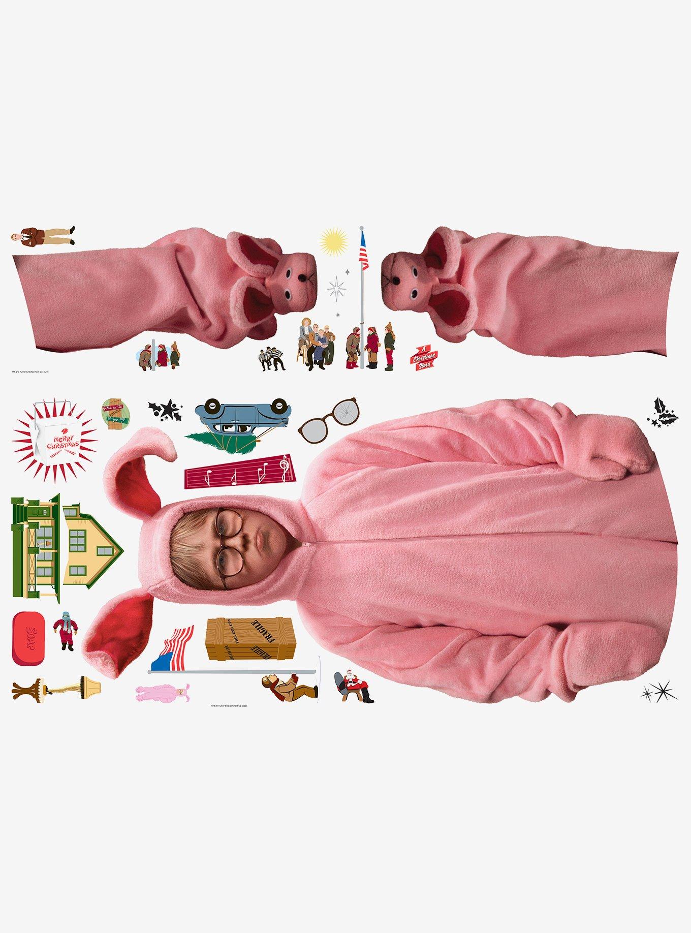 A Christmas Story Ralphie Bunny Suit Giant Wall Decals, , alternate