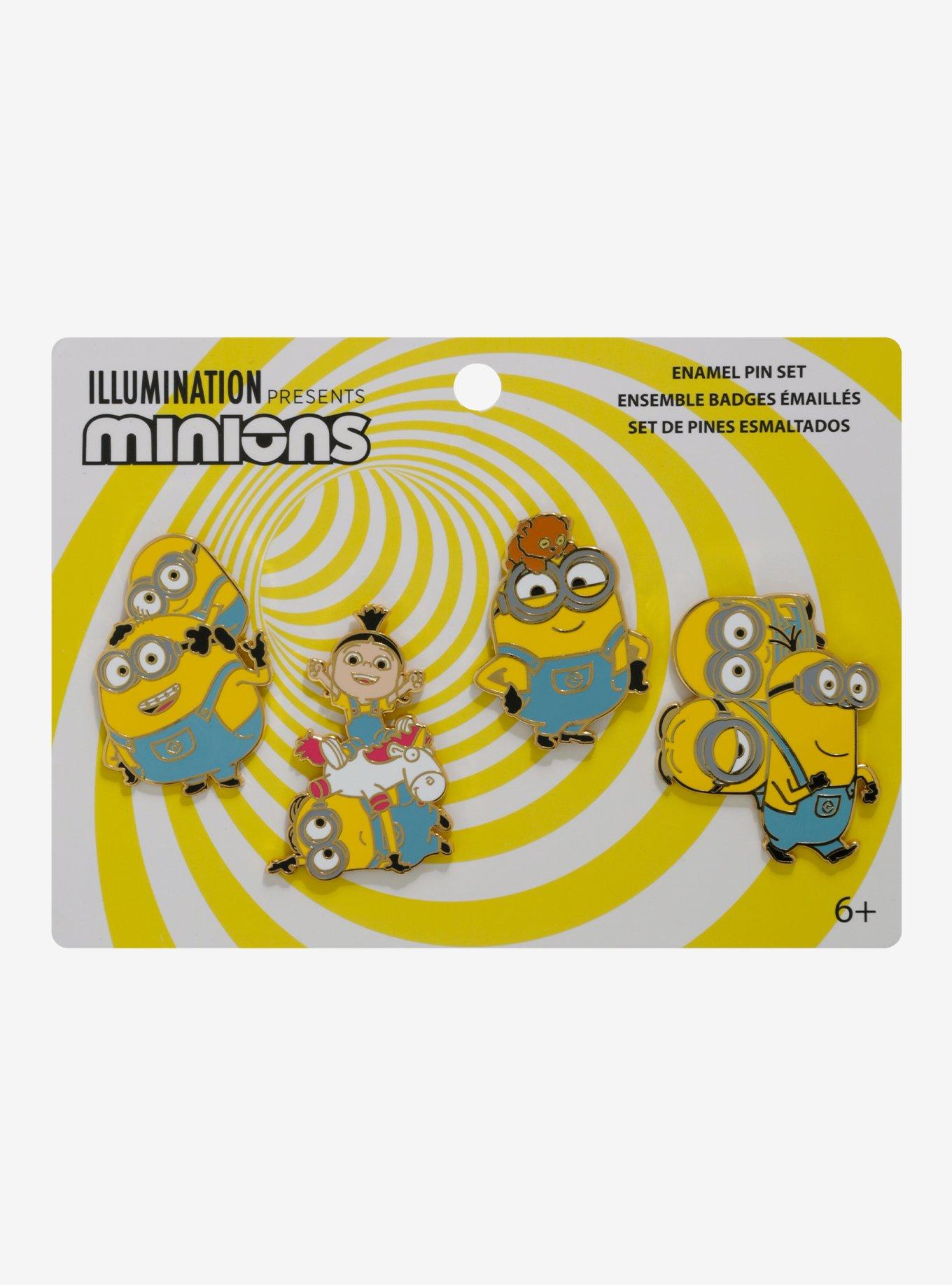 Loungefly Minions Enamel Pin Set