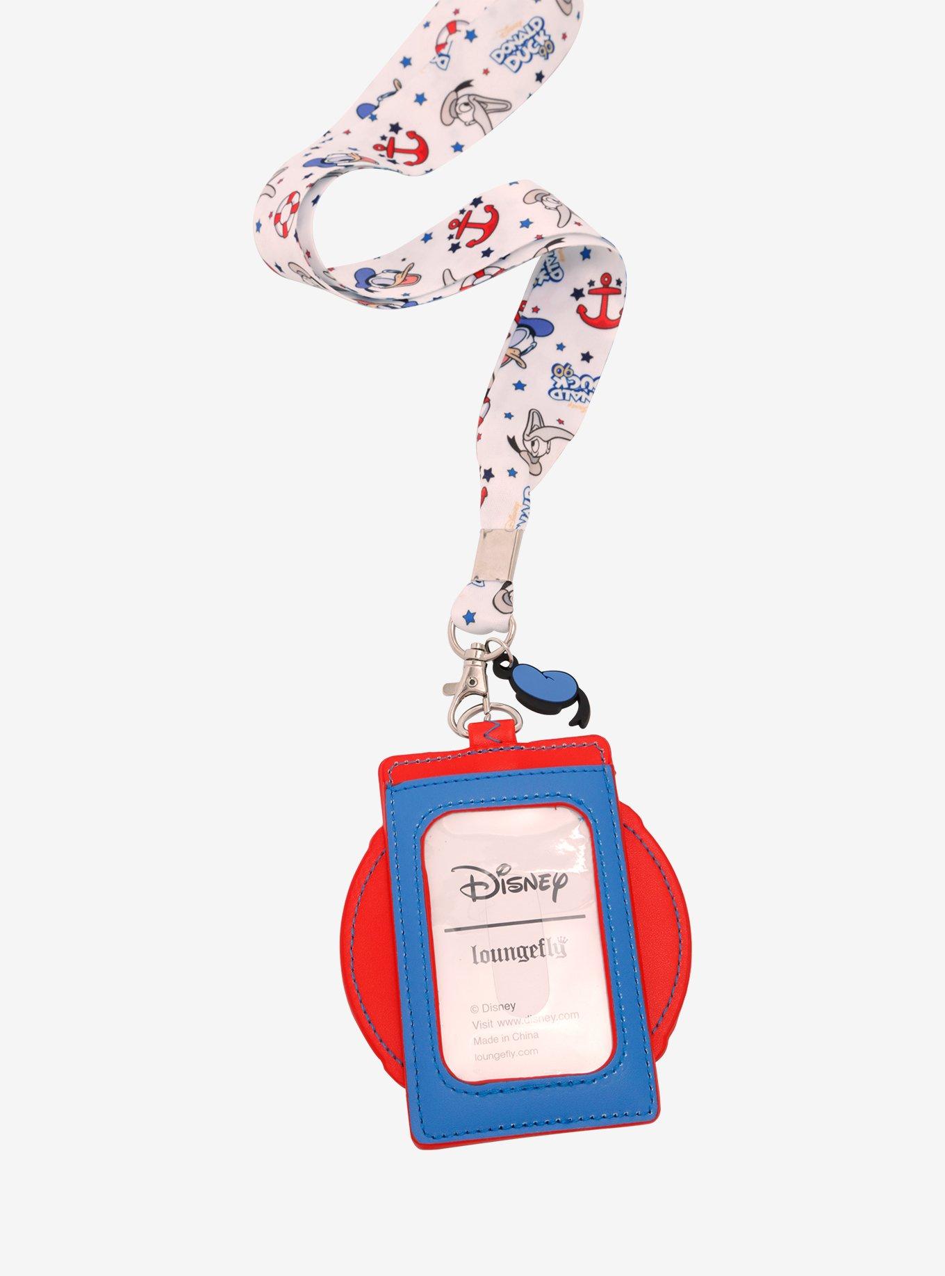 Loungefly Disney Donald Duck 90th Anniversary Lanyard, , hi-res