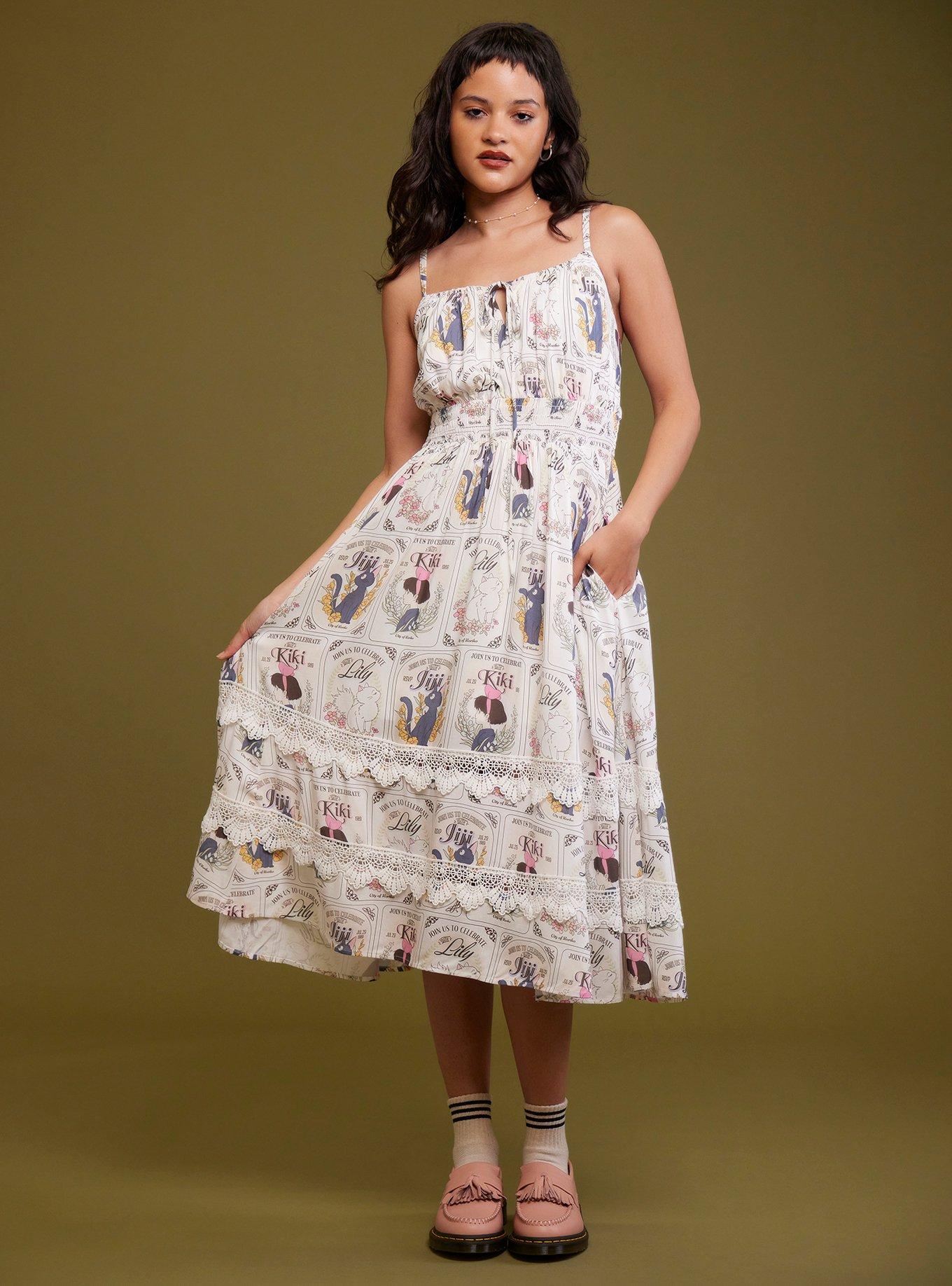 Her Universe Studio Ghibli® Kiki's Delivery Service Vintage Midaxi Cami Dress, MULTI, alternate