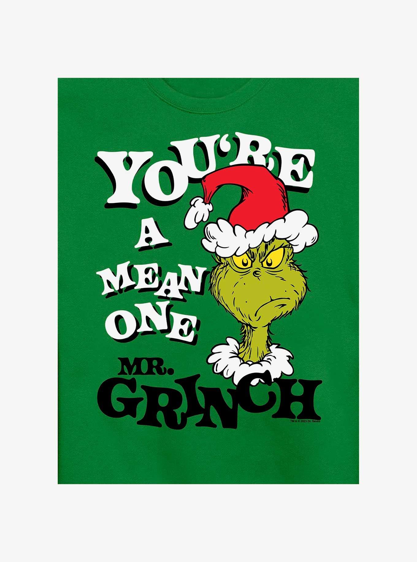 Dr. Seuss's You're A Mean One Mr. Grinch Sweatshirt, , hi-res