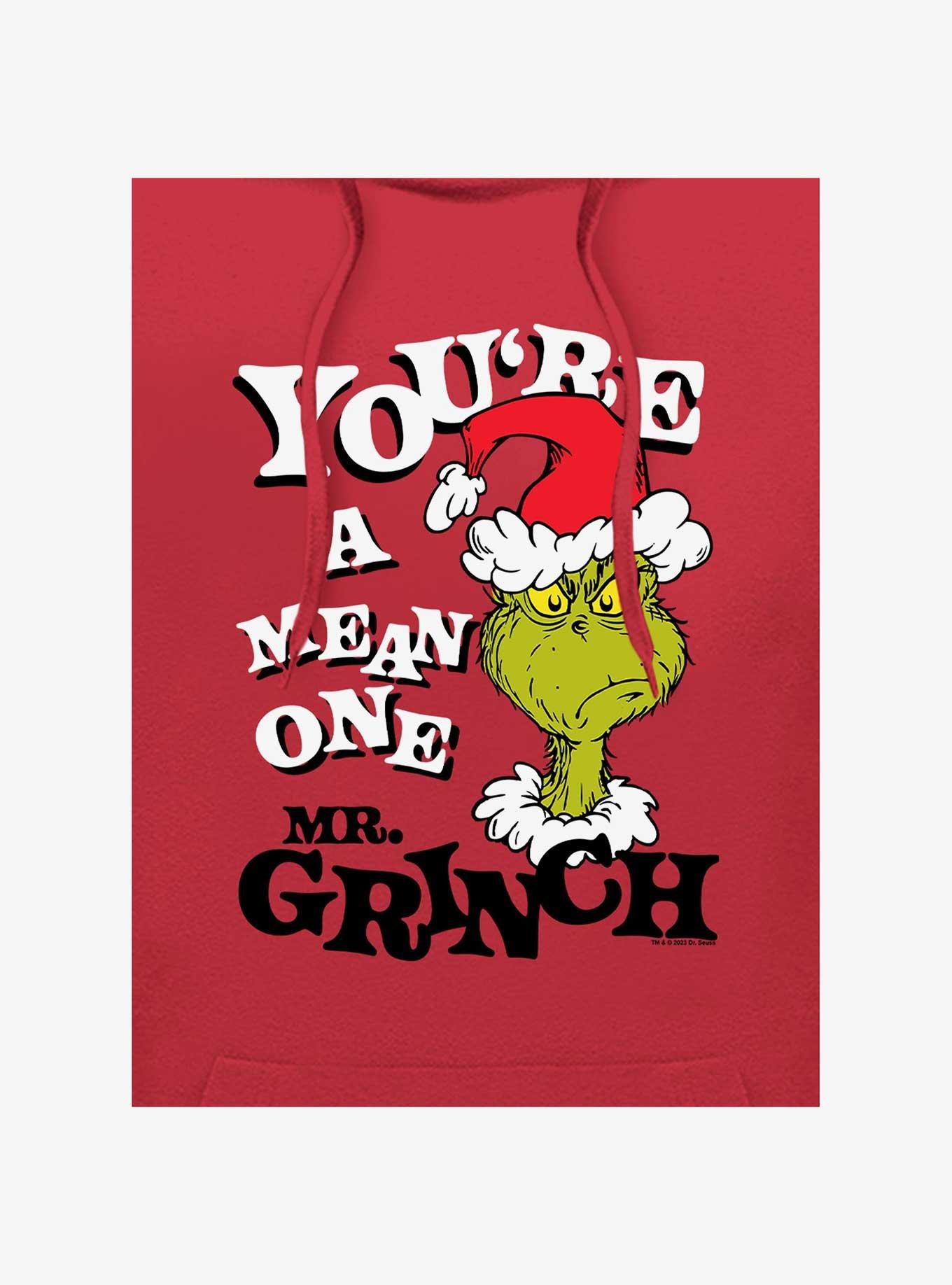 Dr. Seuss's You're A Mean One Mr. Grinch Hoodie, , hi-res