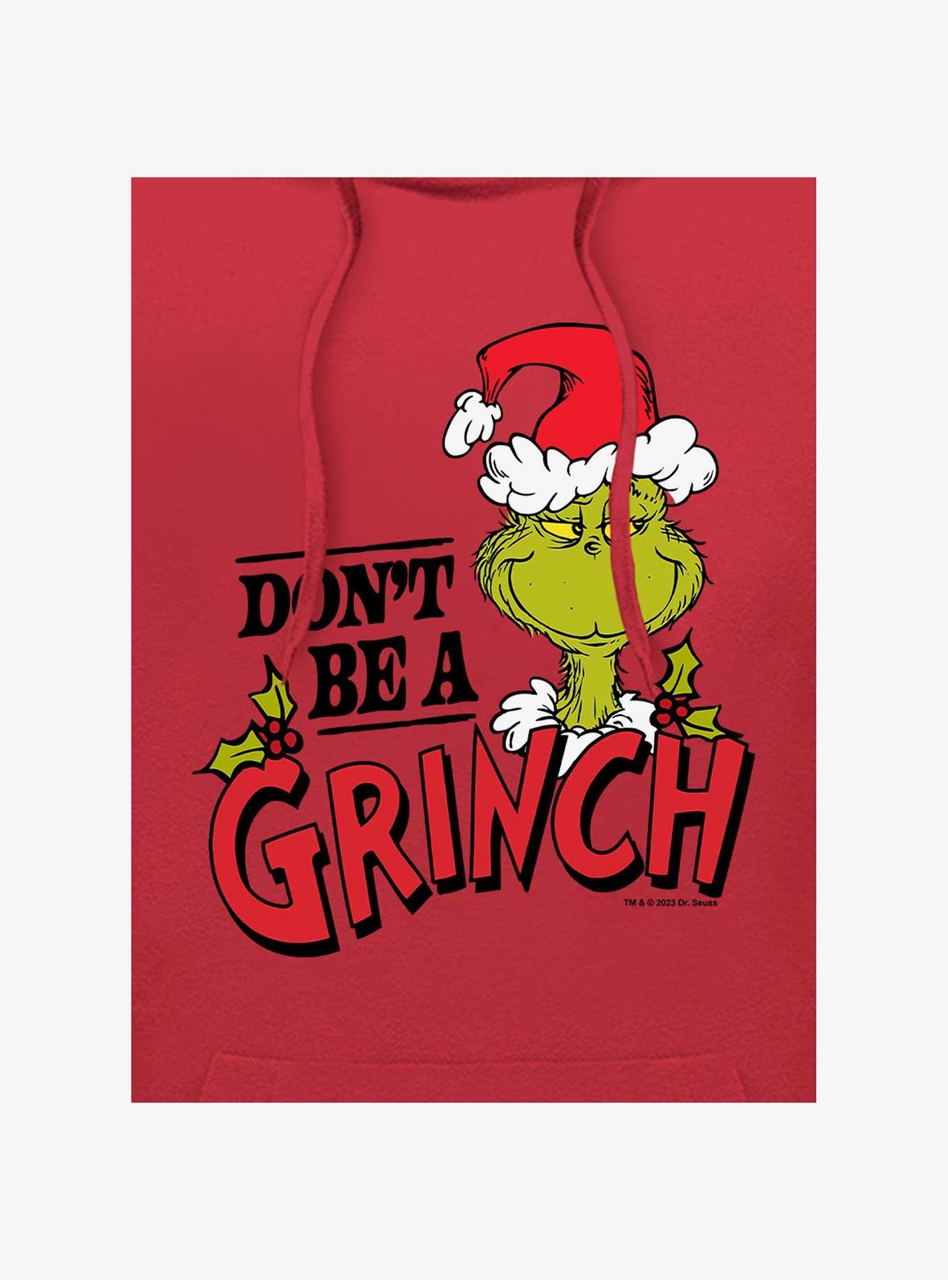 Dr. Seuss's Don't Be A Grinch Hoodie, , hi-res