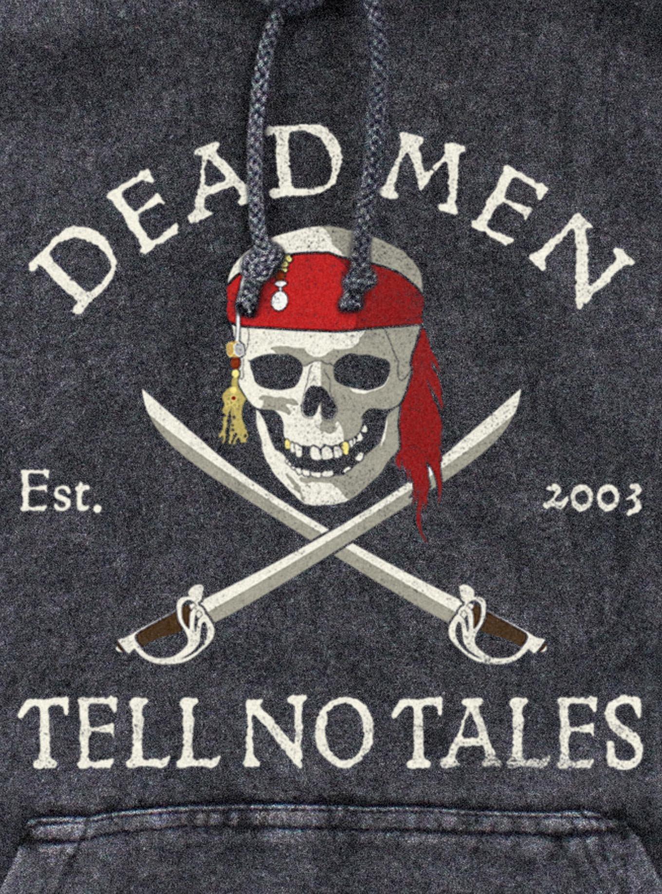 Disney The Pirates Of The Carribbean Tell No Tales Mineral Wash Hoodie, , hi-res
